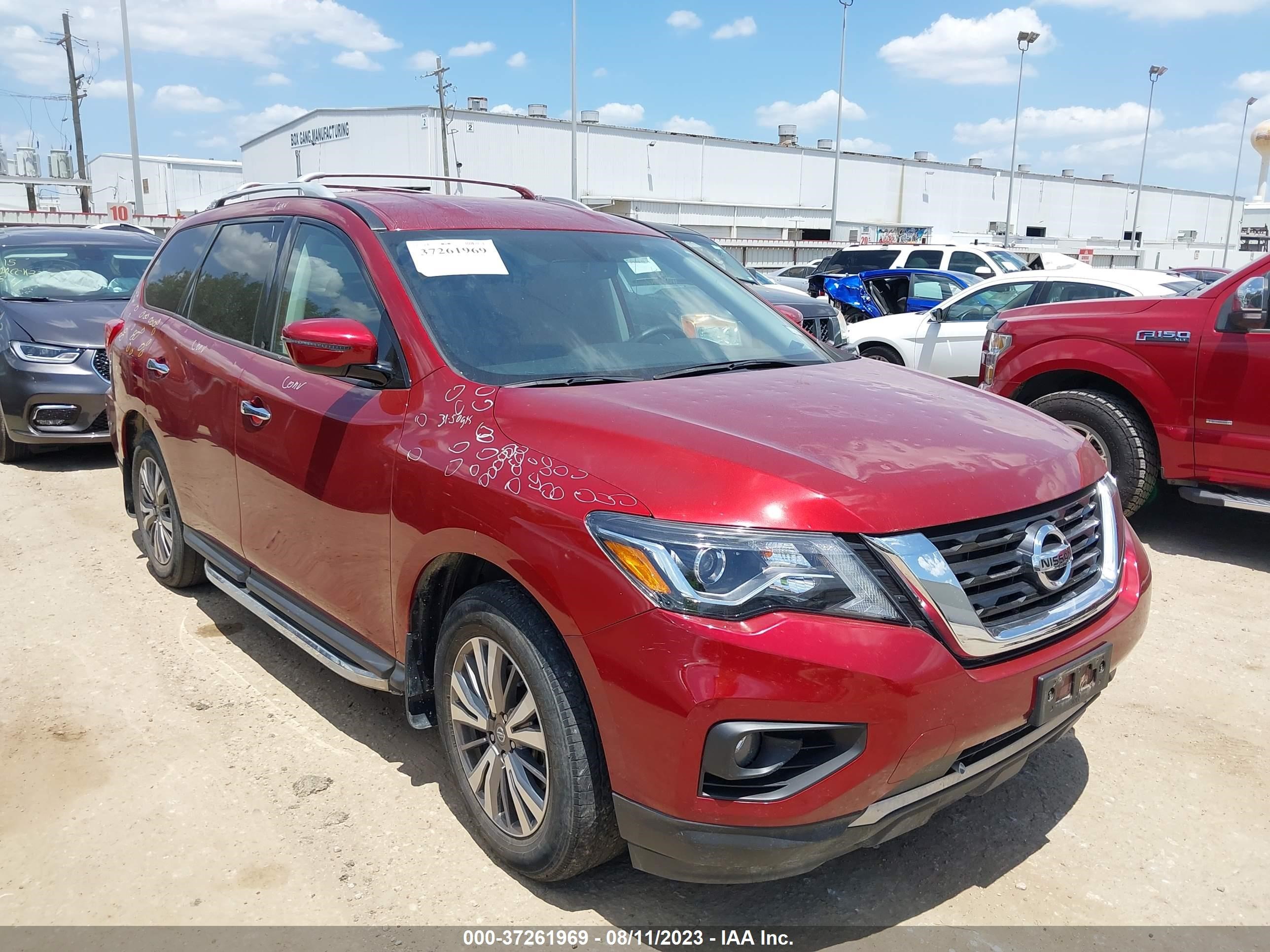 nissan pathfinder 2019 5n1dr2mn2kc649241