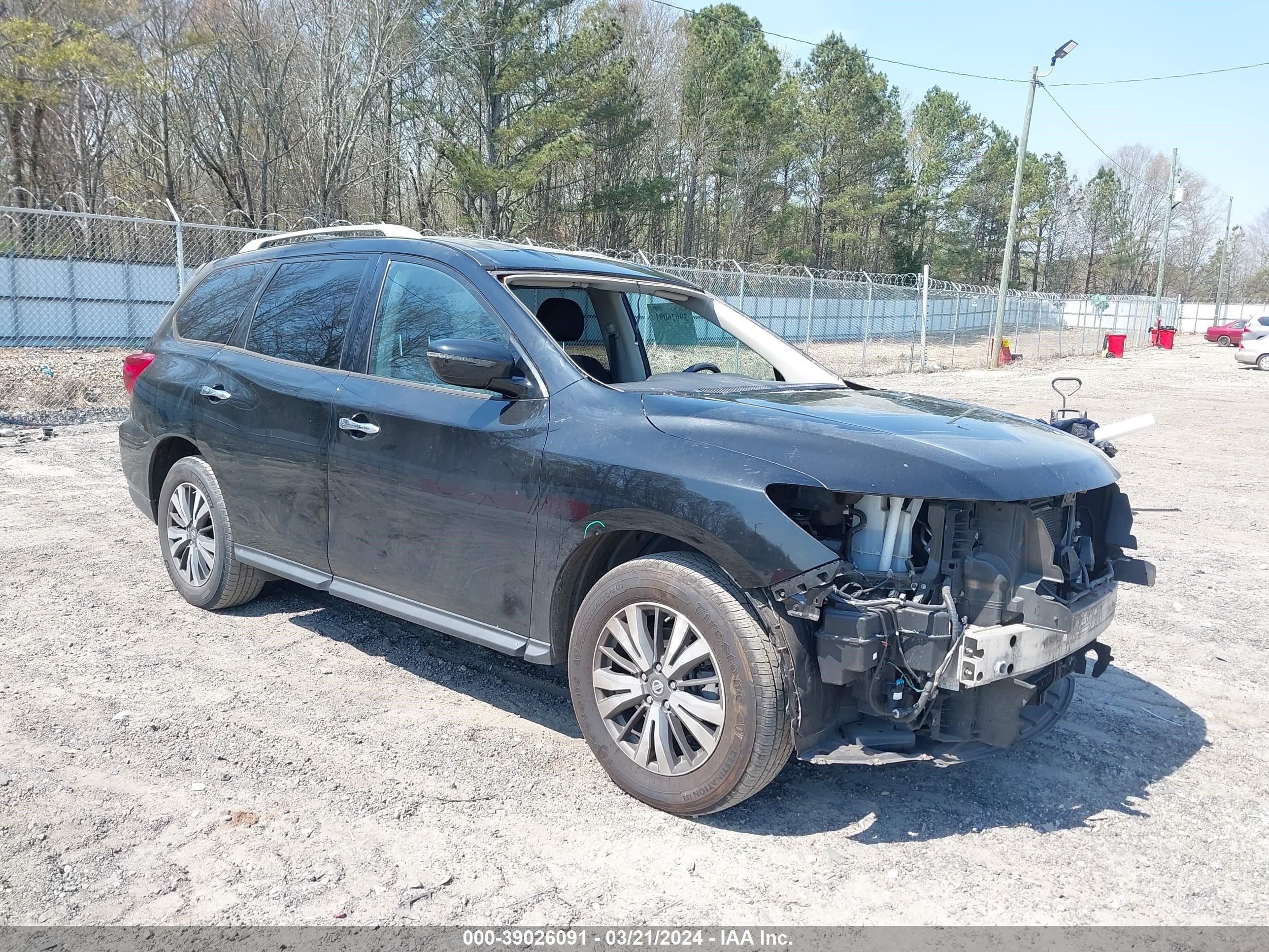 nissan pathfinder 2017 5n1dr2mnxhc670055