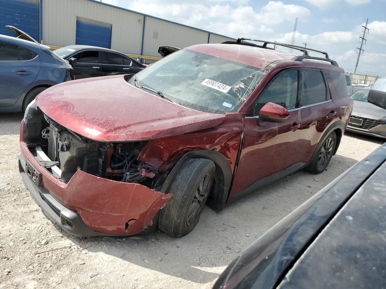 nissan pathfinder 2022 5n1dr3ba7nc230490