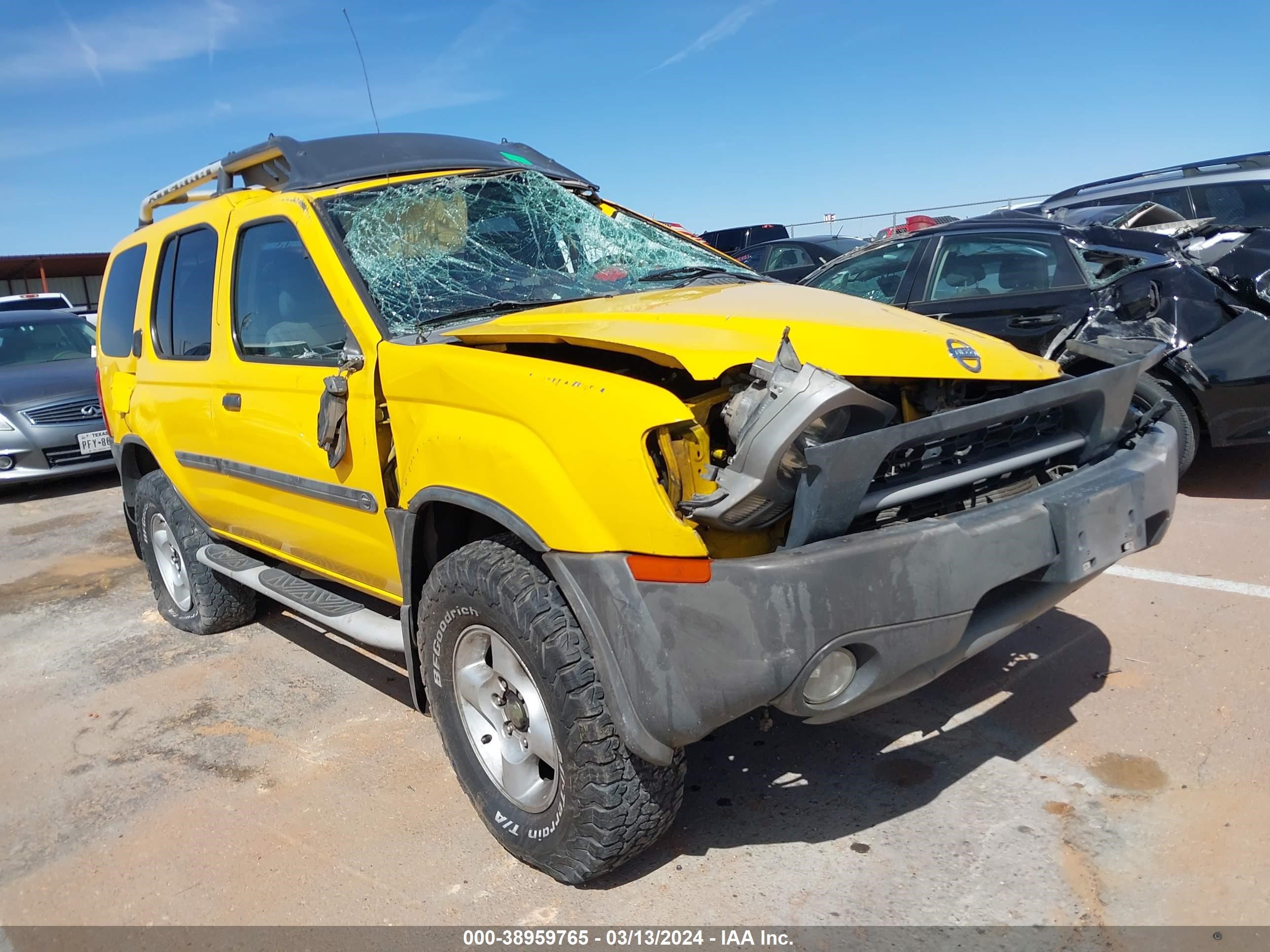 nissan xterra 2002 5n1ed28t22c550544