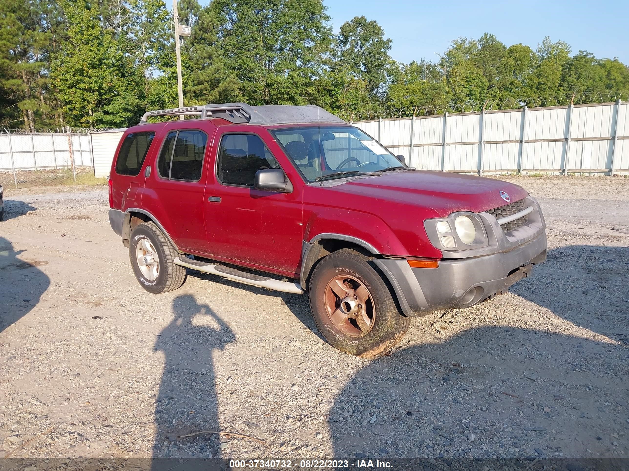 nissan xterra 2004 5n1ed28t24c617498