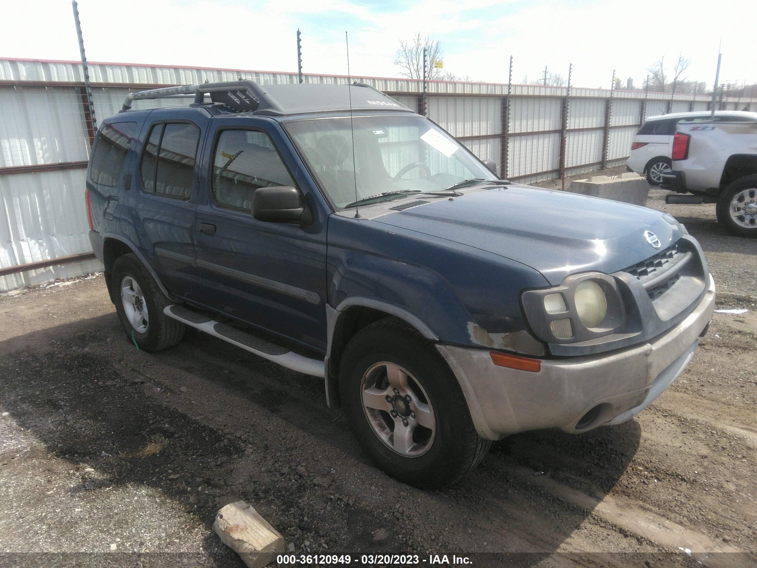 nissan xterra 2004 5n1ed28t34c662322