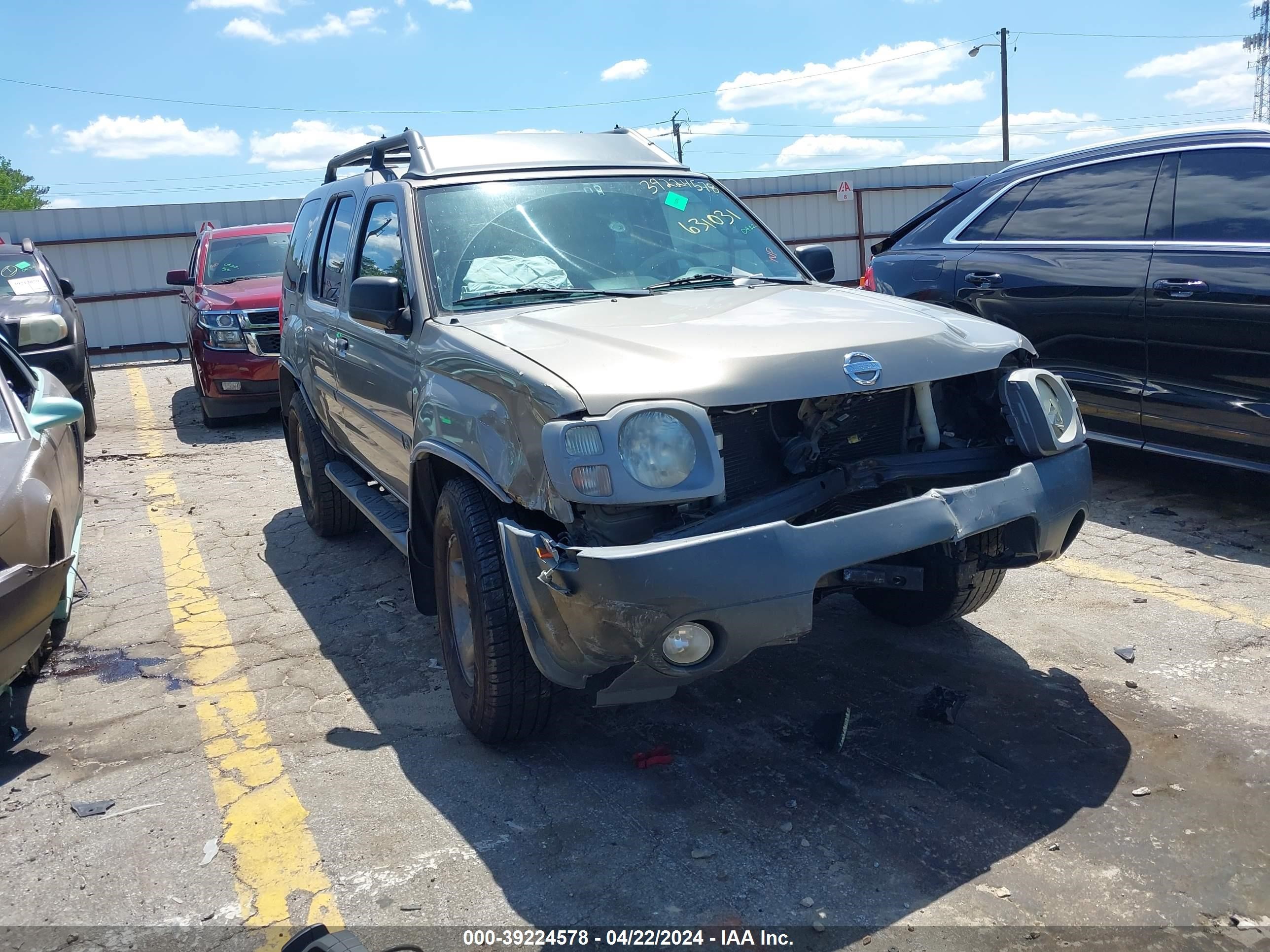 nissan xterra 2003 5n1ed28t43c631031