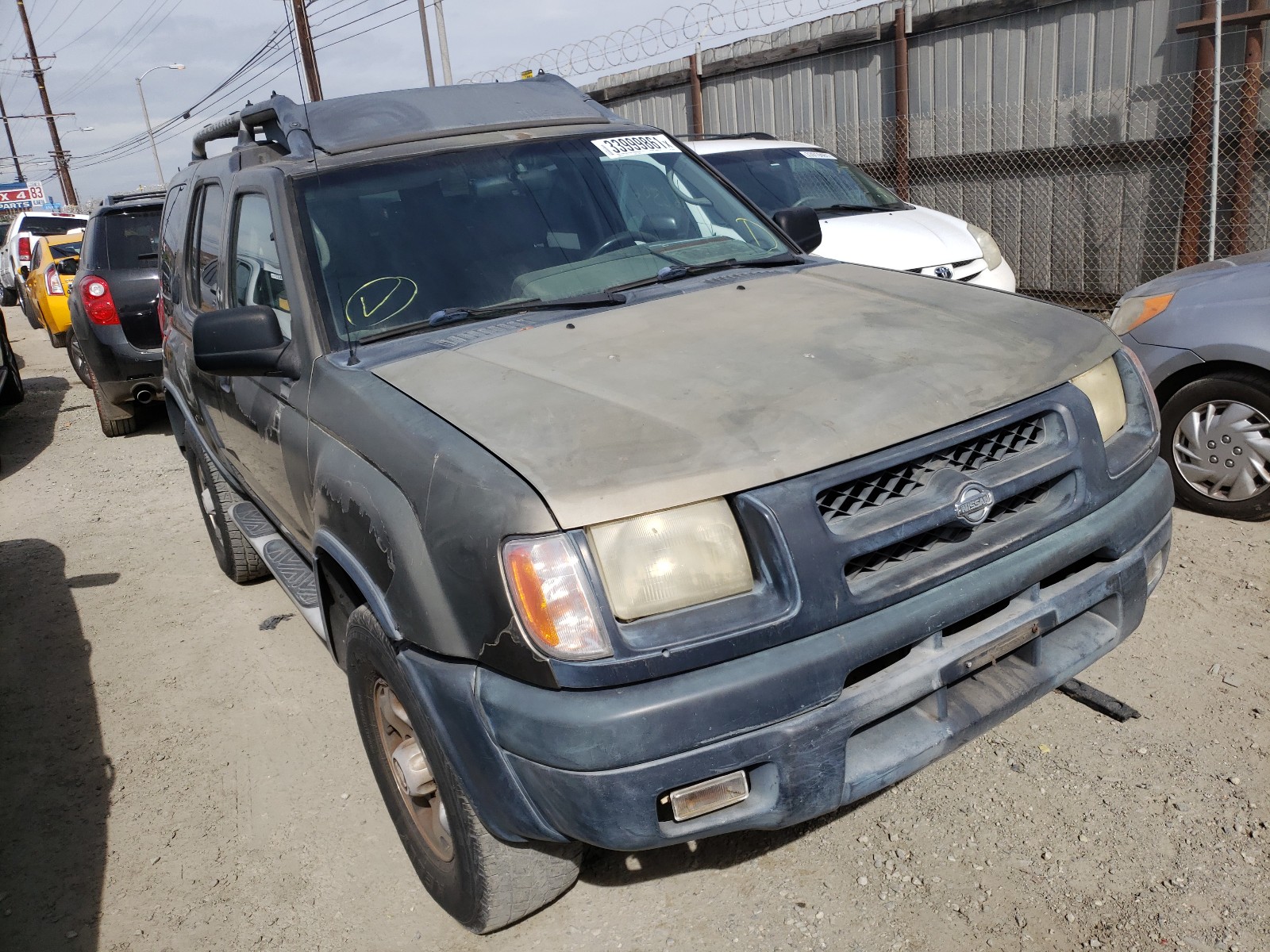 nissan xterra xe 2001 5n1ed28t51c507699