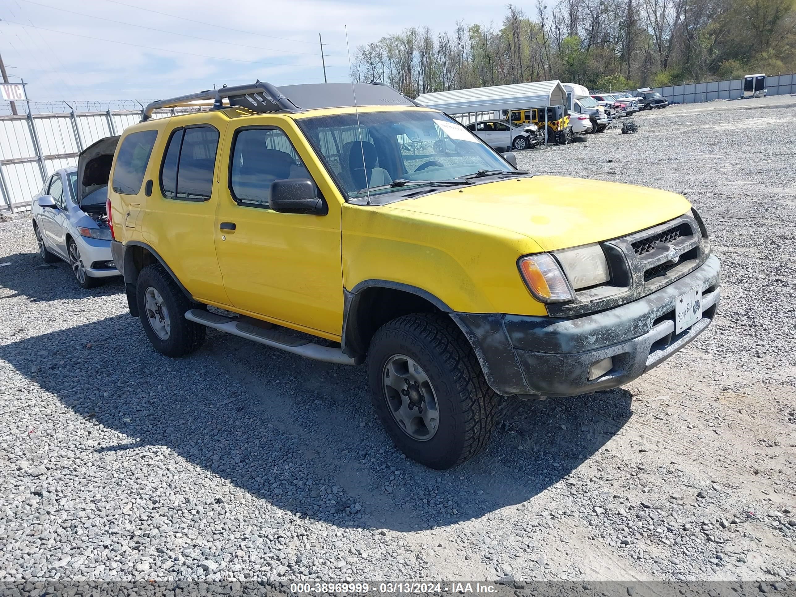 nissan xterra 2000 5n1ed28t7yc584262