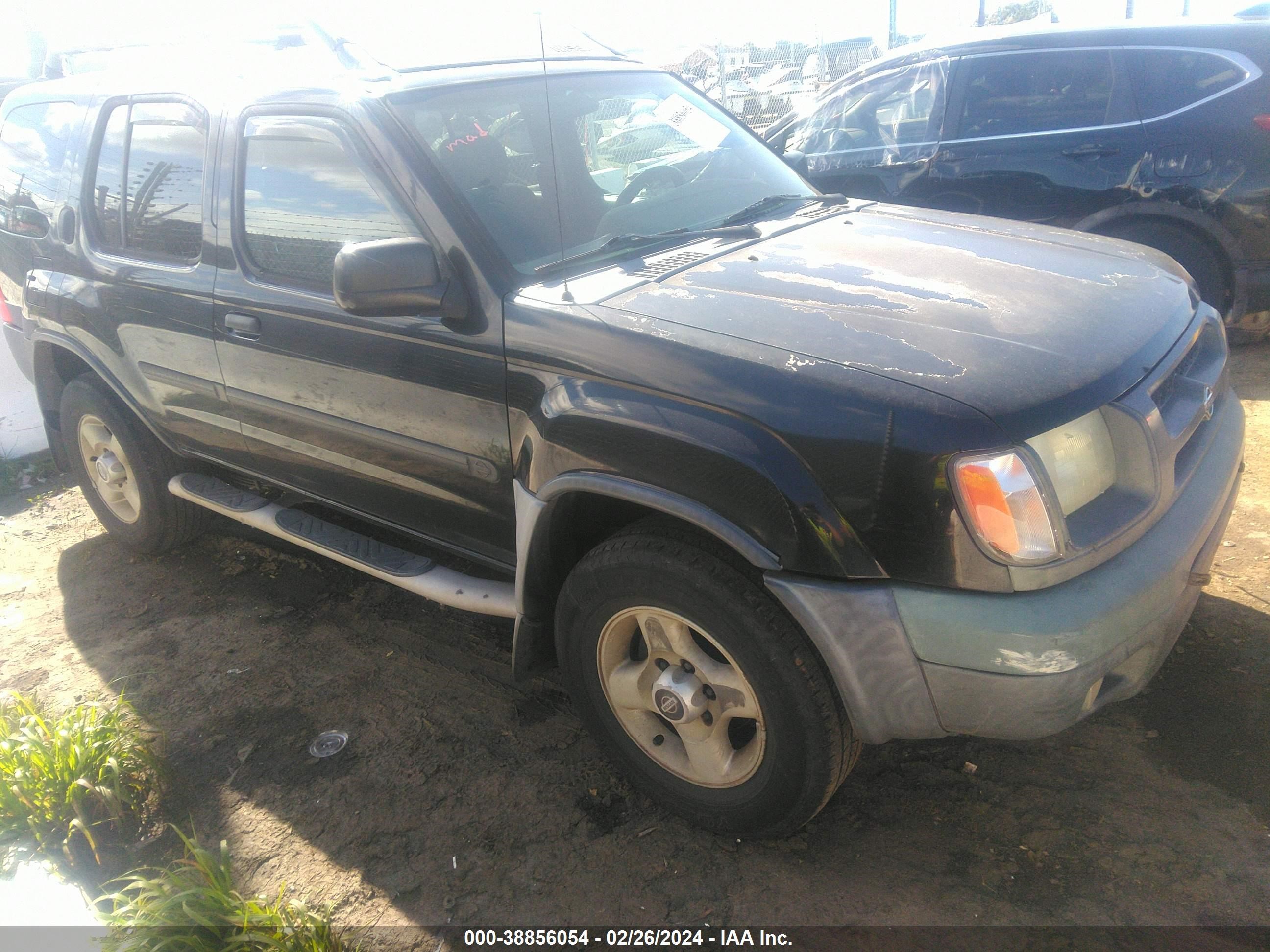 nissan xterra 2001 5n1ed28t91c563578