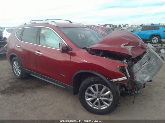 nissan rogue hybrid 2017 5n1et2mt6hc791833