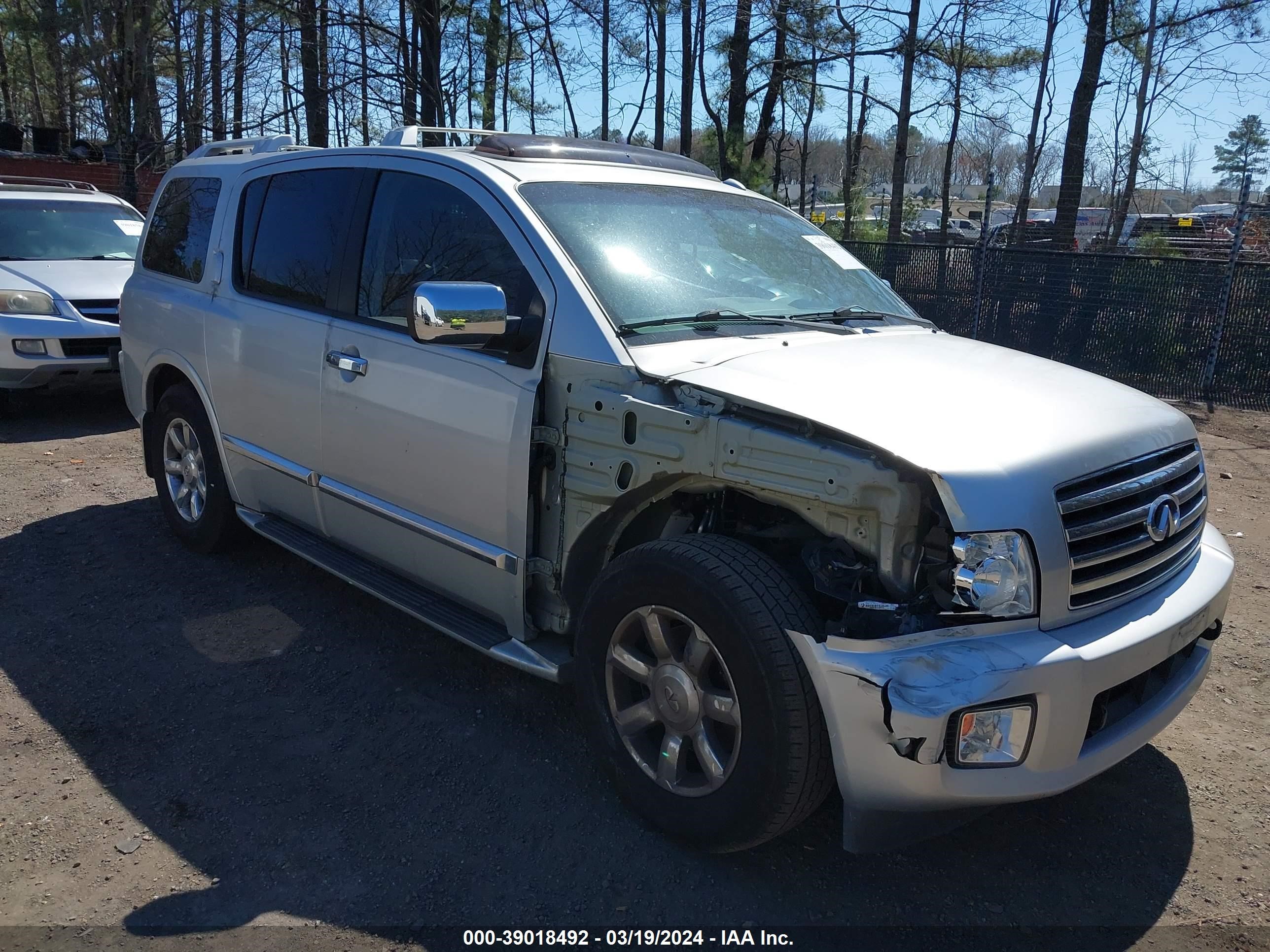 infiniti qx56 2007 5n3aa08a27n805240