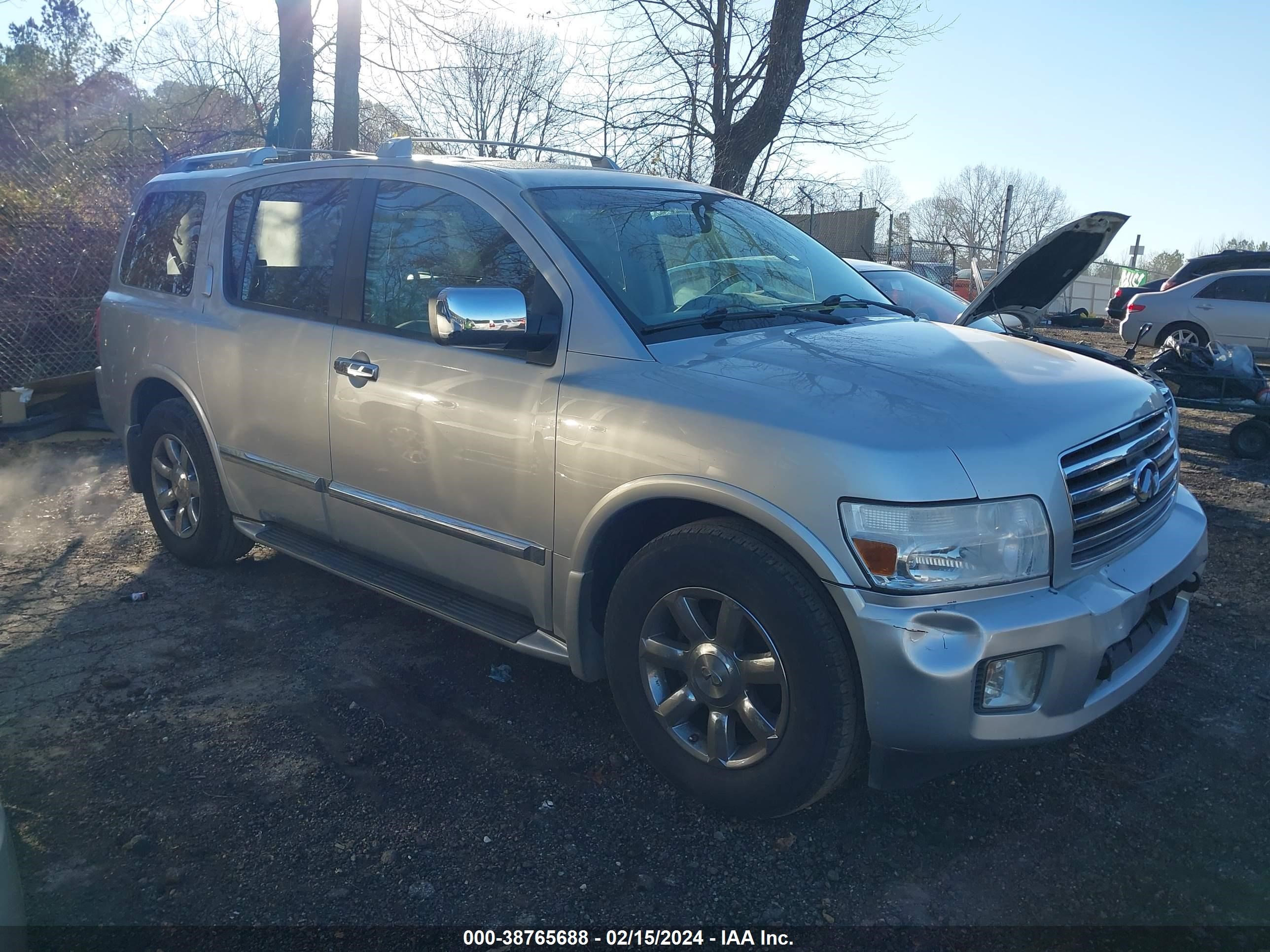 infiniti qx56 2005 5n3aa08ax5n804740