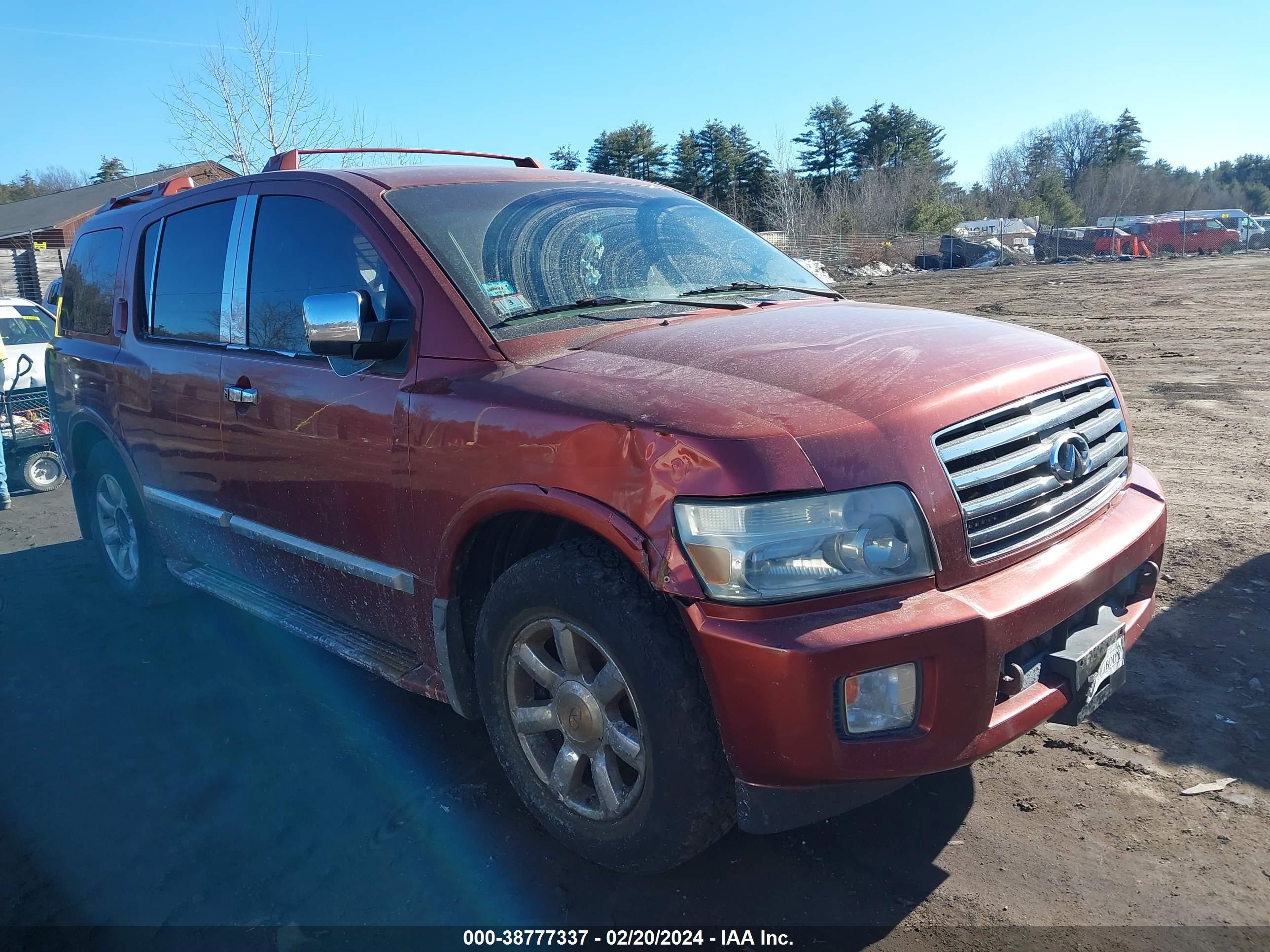 infiniti qx56 2004 5n3aa08c14n801340