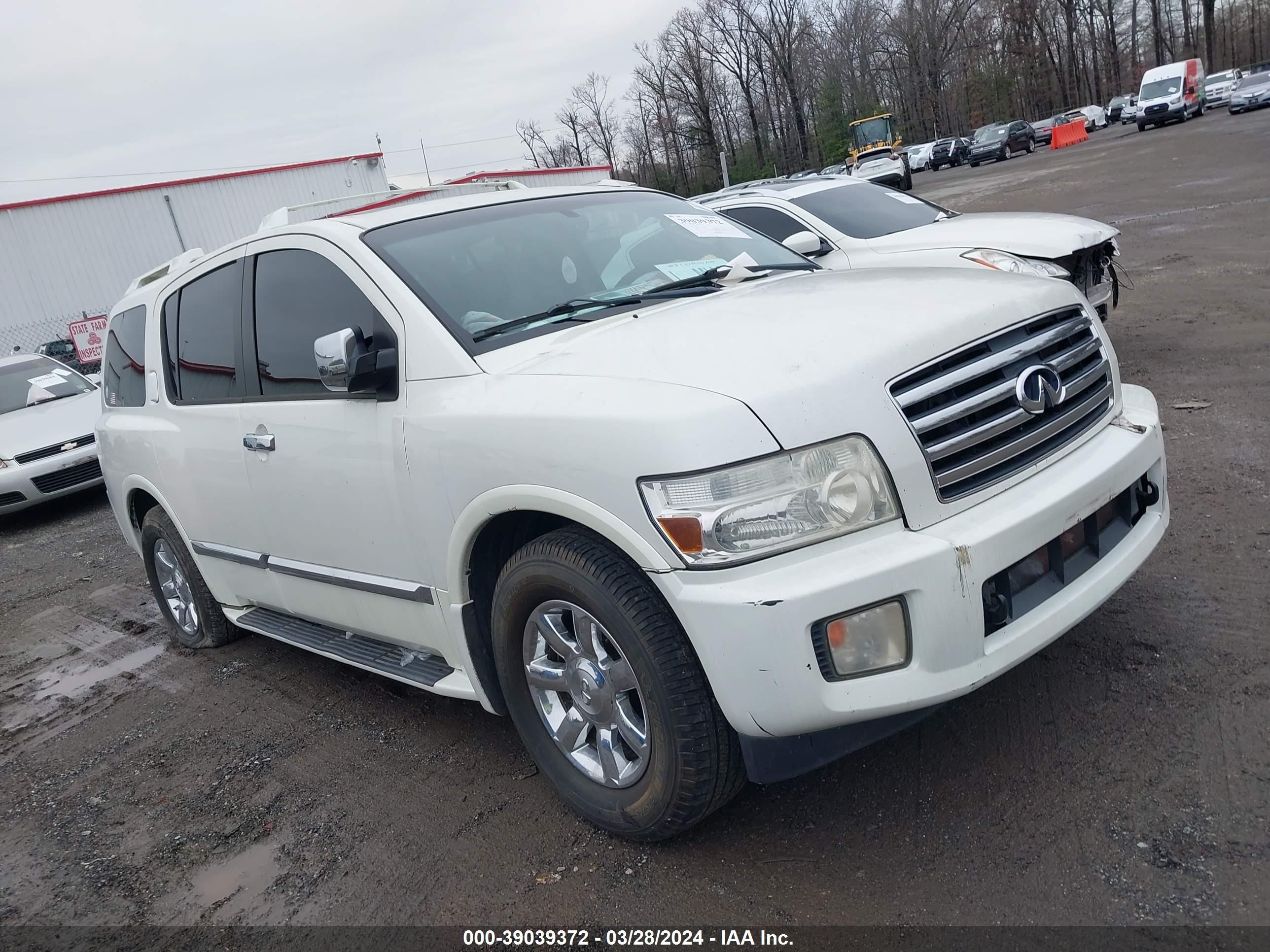 infiniti qx56 2007 5n3aa08c17n800791