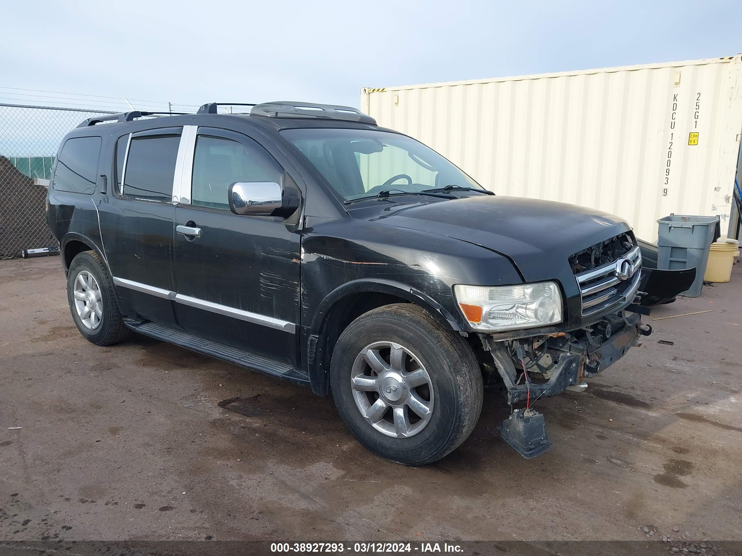 infiniti qx56 2004 5n3aa08c24n811665