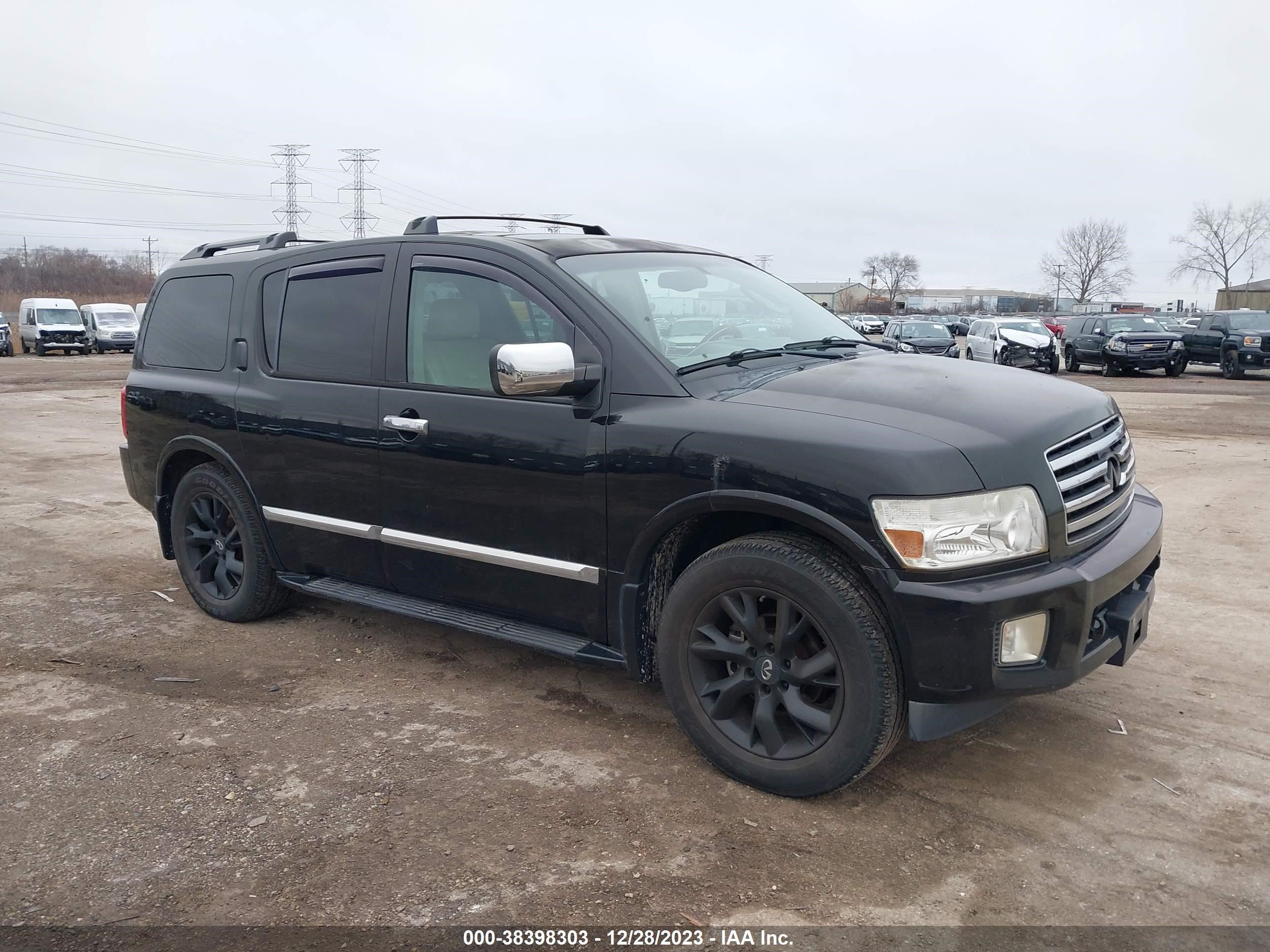 infiniti qx56 2005 5n3aa08c75n809119