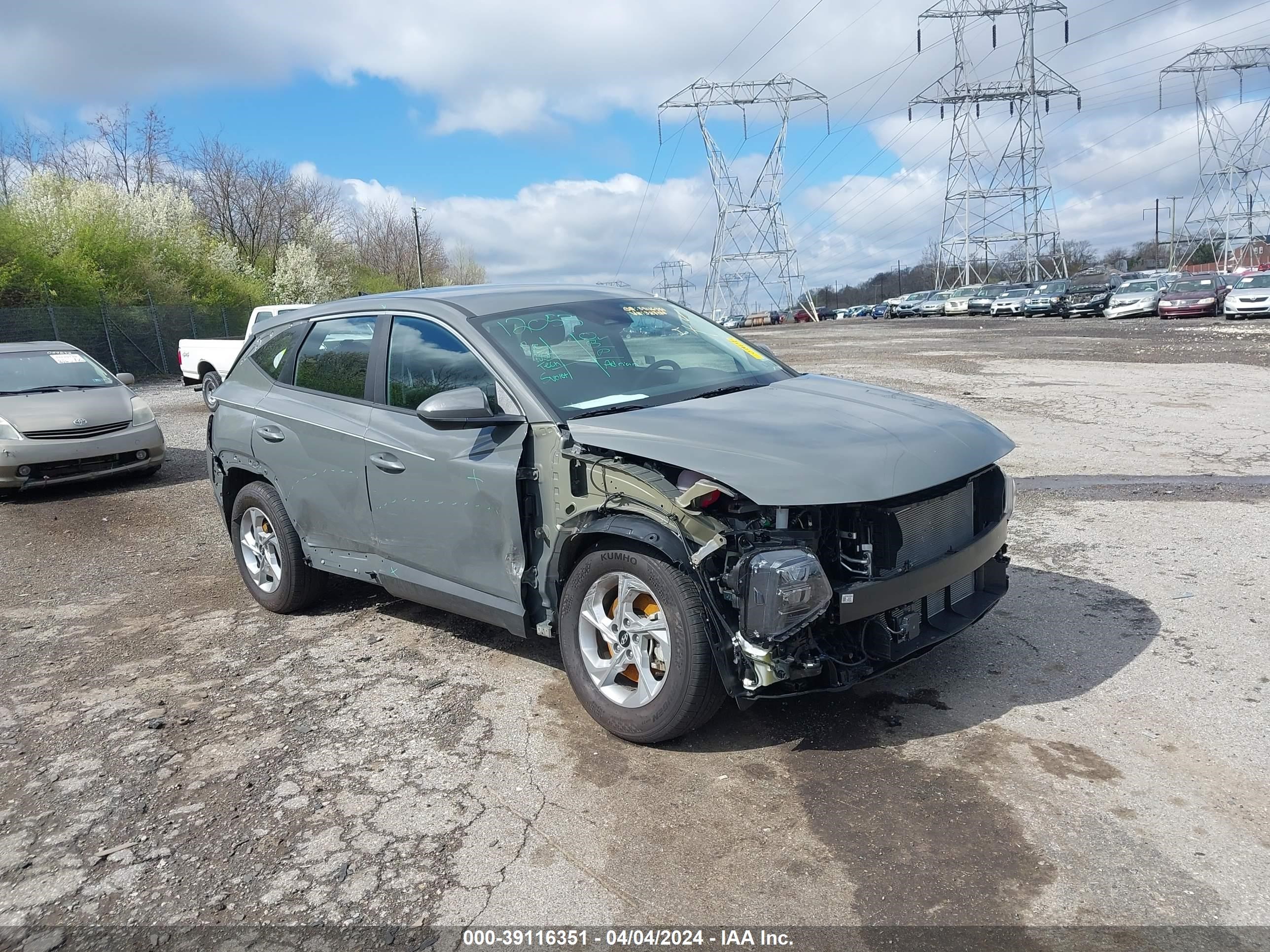 hyundai tucson 2024 5nmja3dexrh327138