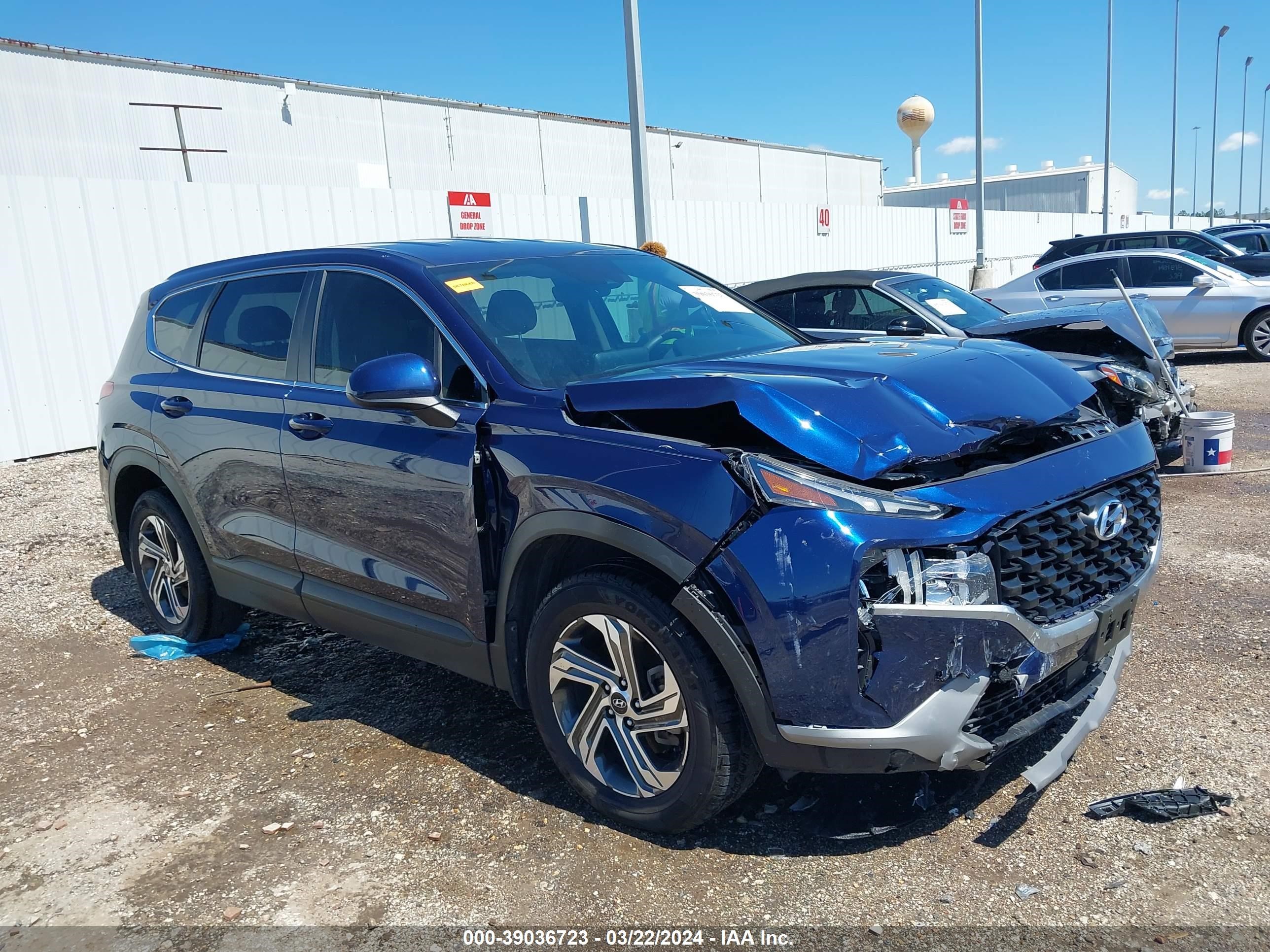 hyundai santa fe 2022 5nms14aj8nh435909