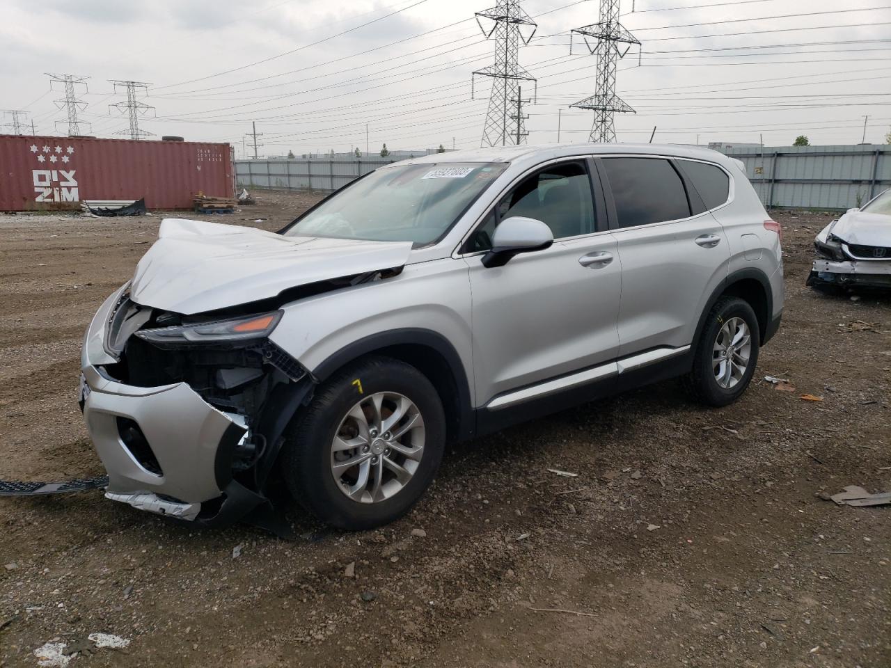 hyundai santa fe 2019 5nms23ad0kh022086