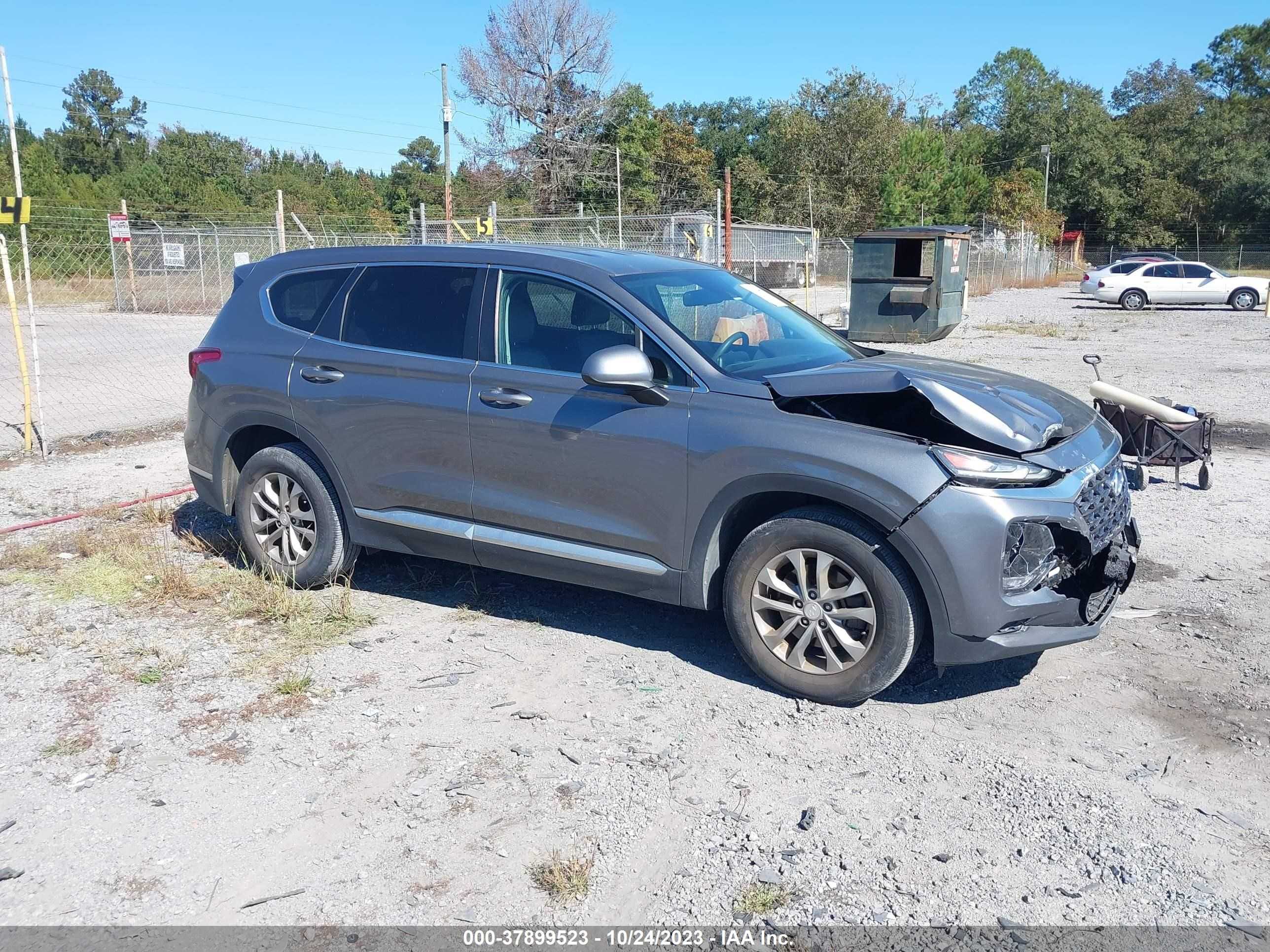 hyundai santa fe 2019 5nms23ad0kh107610