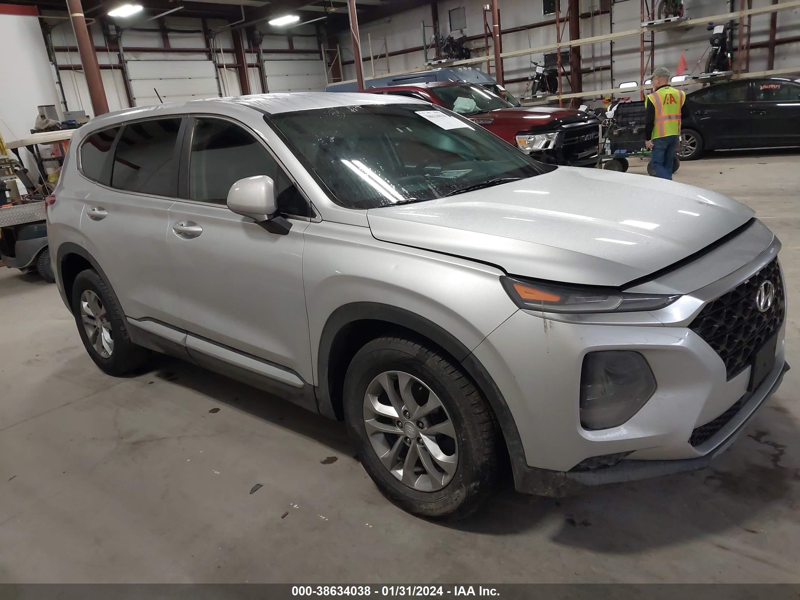 hyundai santa fe 2019 5nms23ad1kh001733