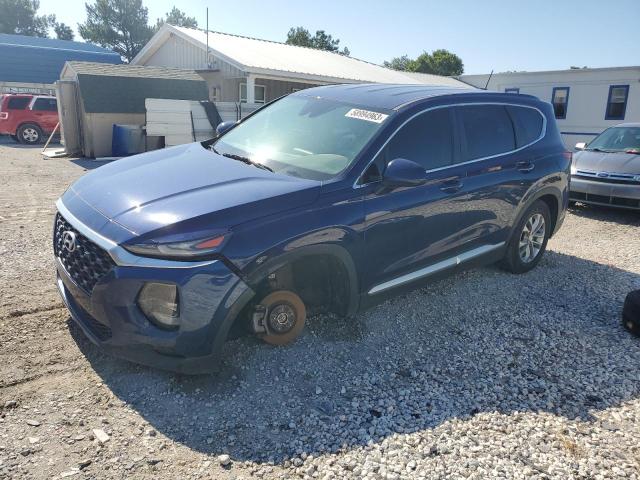 hyundai santa fe s 2019 5nms23ad4kh017179