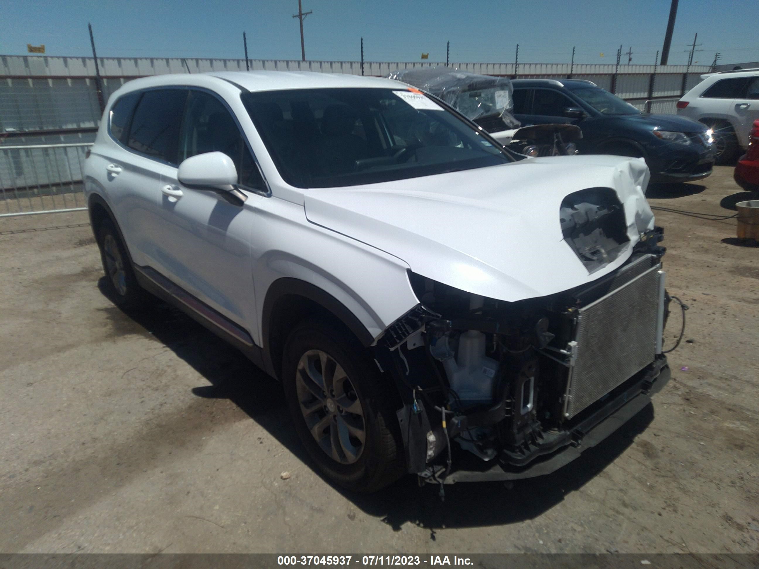 hyundai santa fe 2019 5nms23ad5kh125407