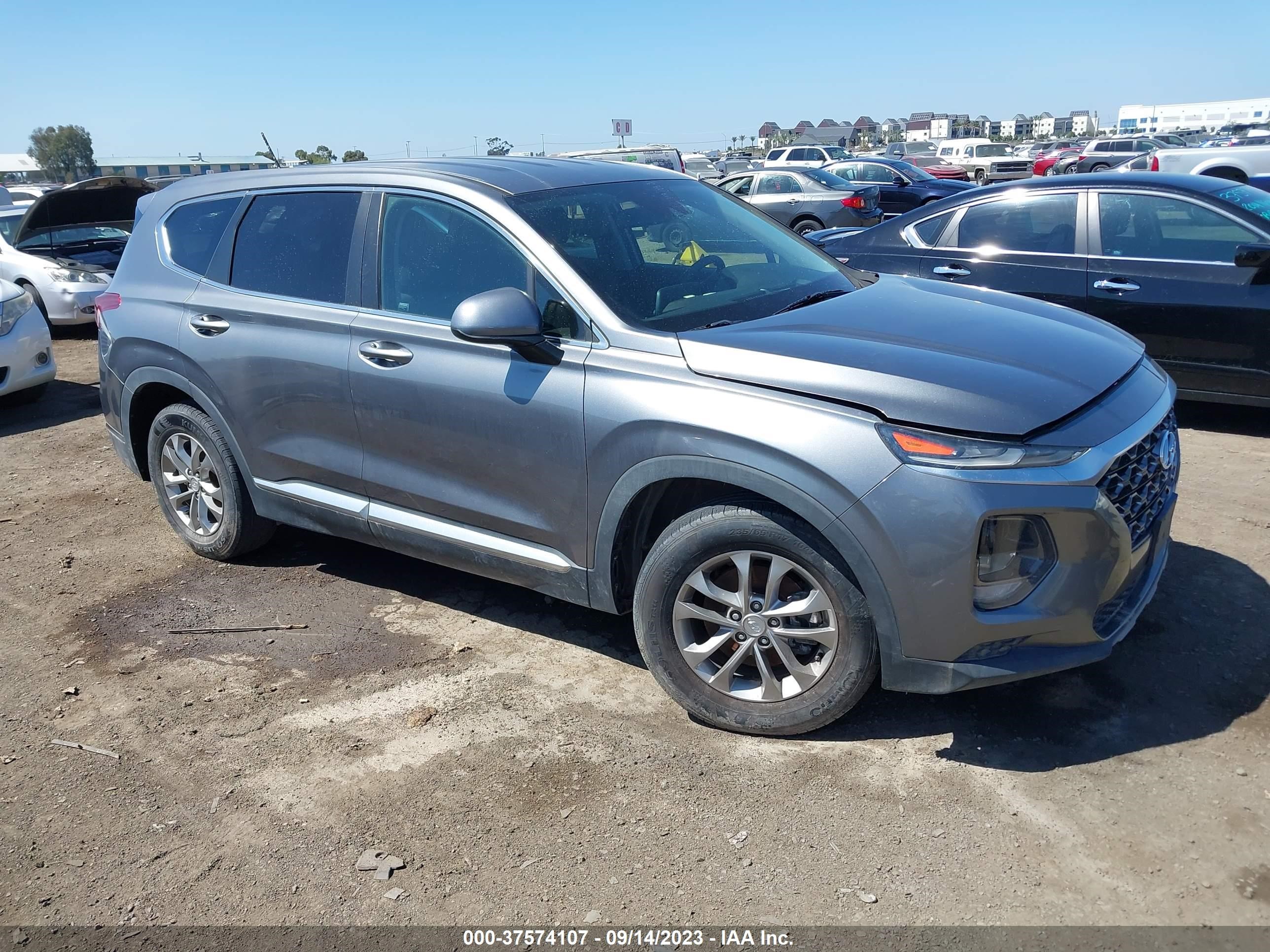 hyundai santa fe 2019 5nms23ad6kh042648