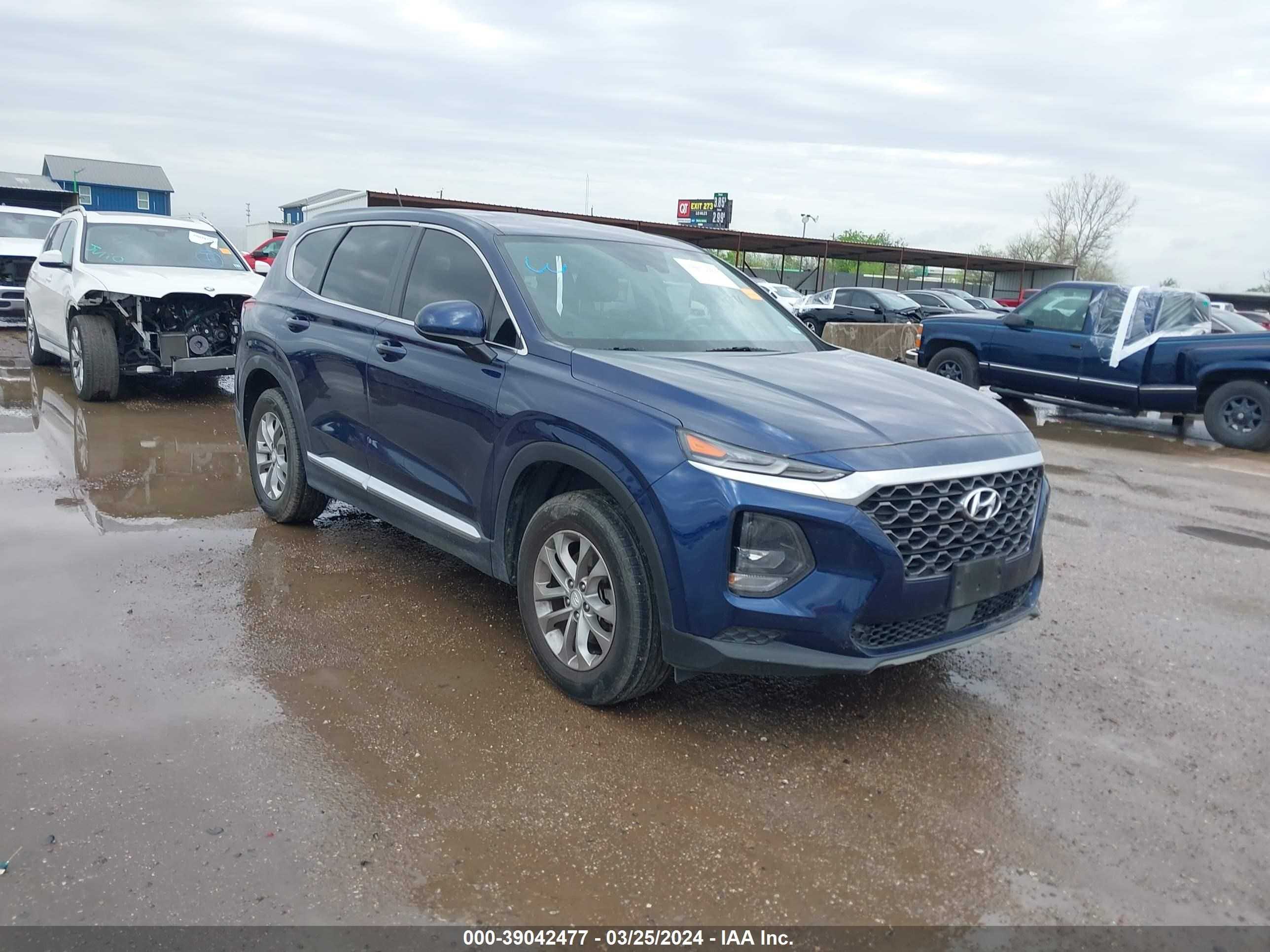 hyundai santa fe 2020 5nms23ad7lh187778