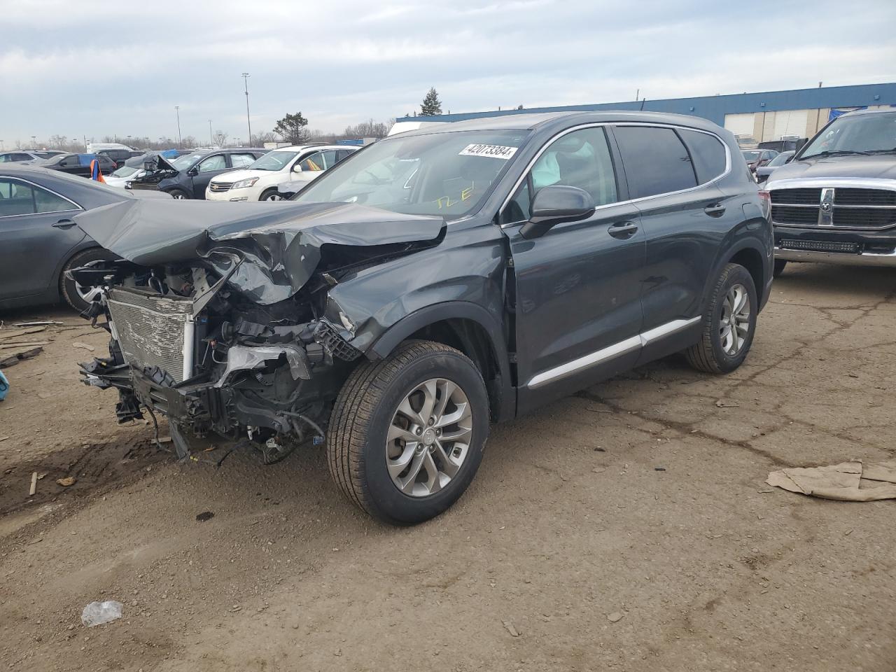 hyundai santa fe 2019 5nms23ad9kh077684