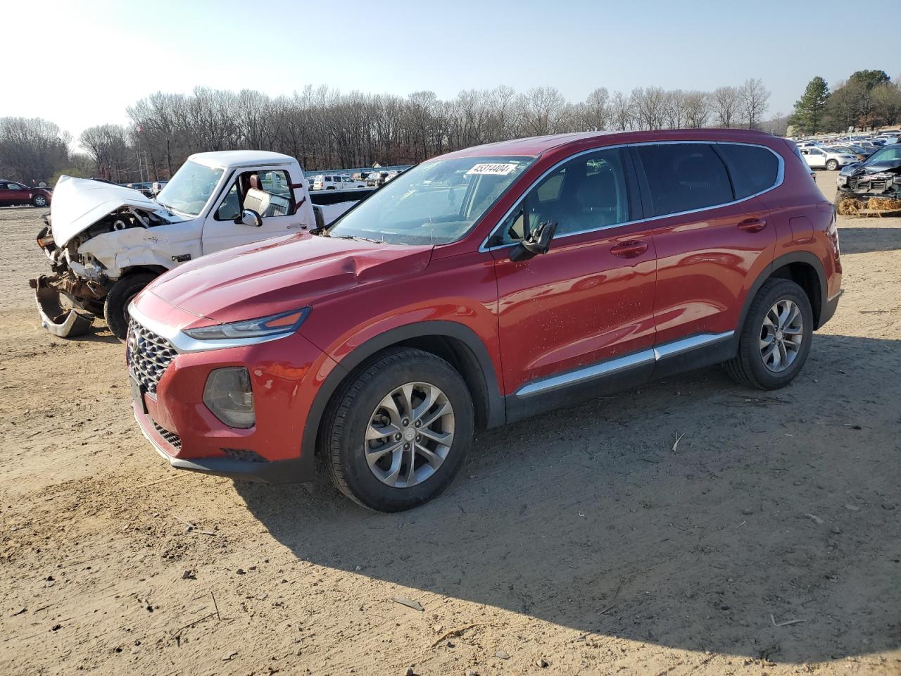 hyundai santa fe 2019 5nms23adxkh106609