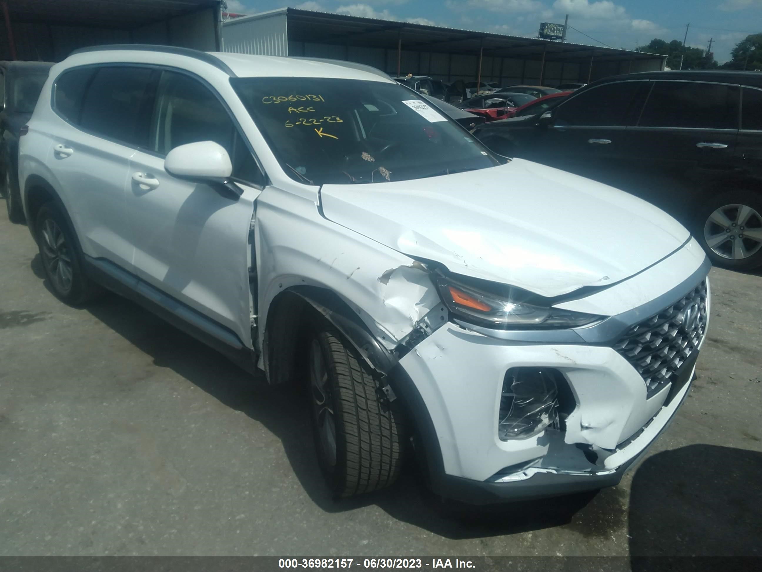 hyundai santa fe 2020 5nms33ad2lh163904