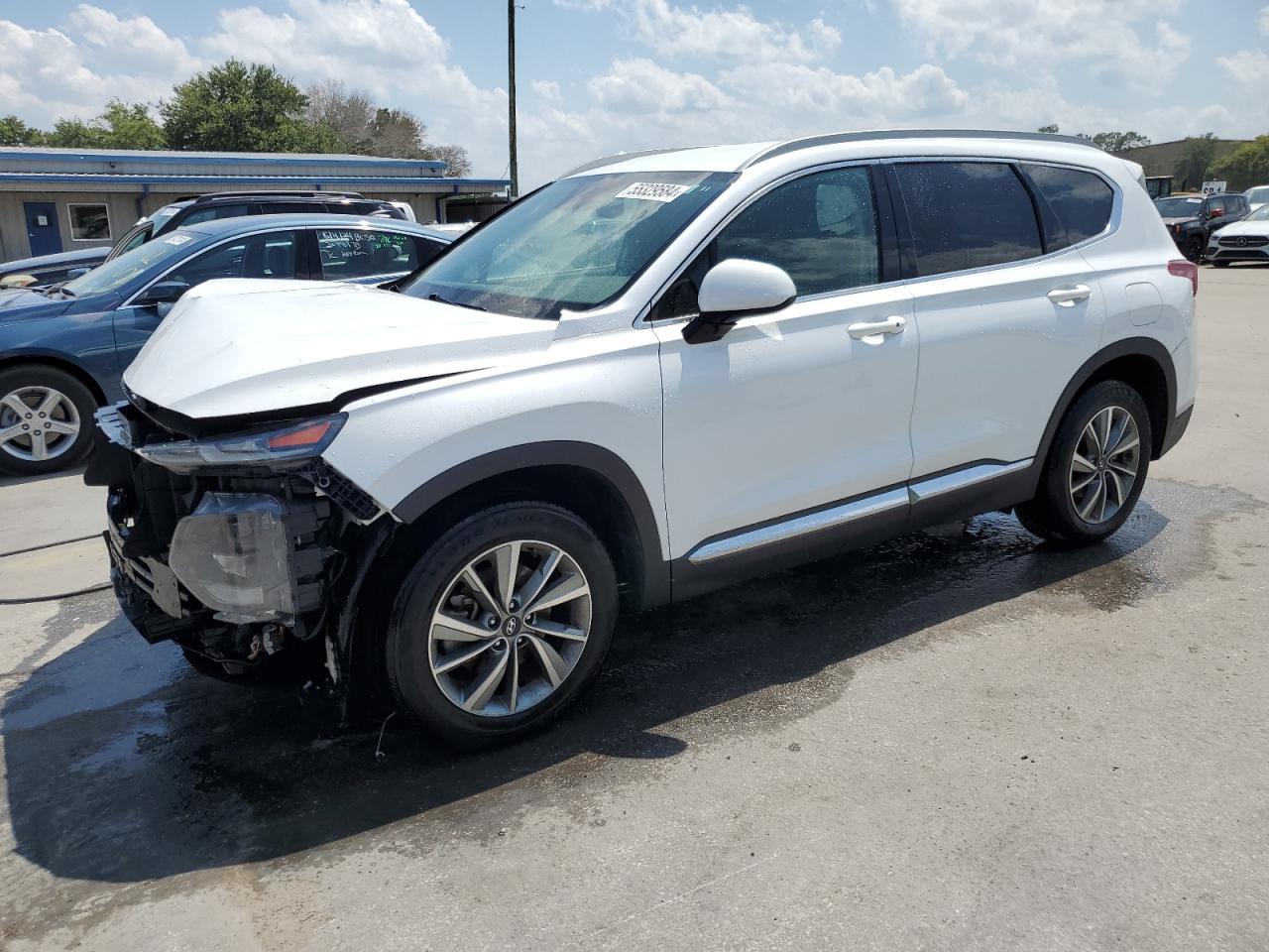 hyundai santa fe 2019 5nms33ad7kh002236