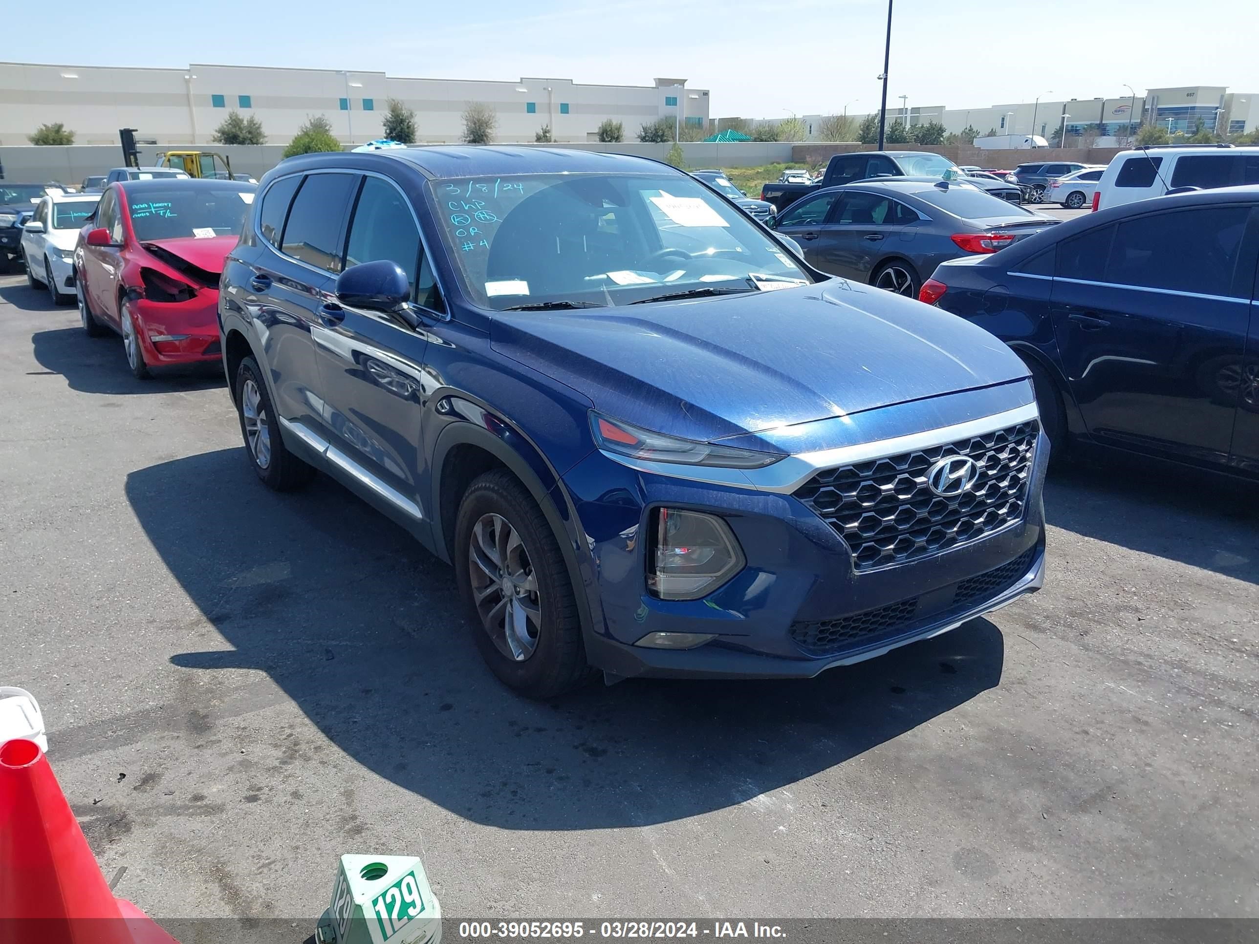 hyundai santa fe 2020 5nms33ad7lh187826