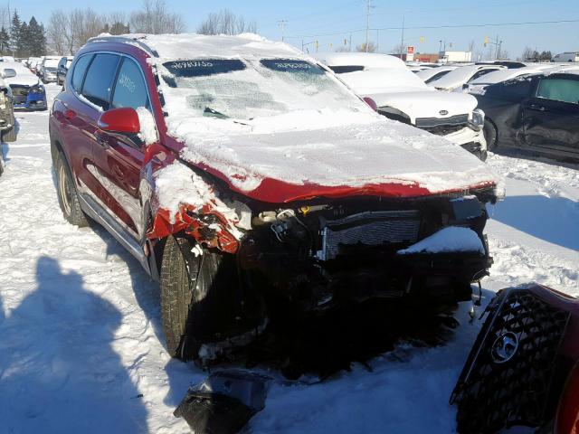 hyundai santa fe s 2019 5nms3caa6kh077662