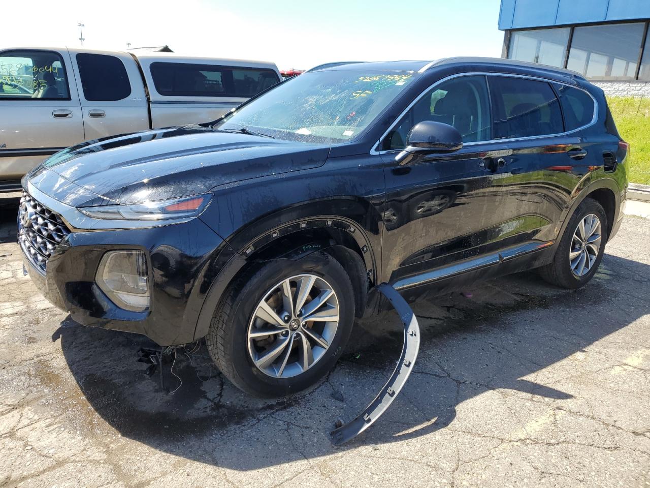 hyundai santa fe 2019 5nms3cad0kh081071