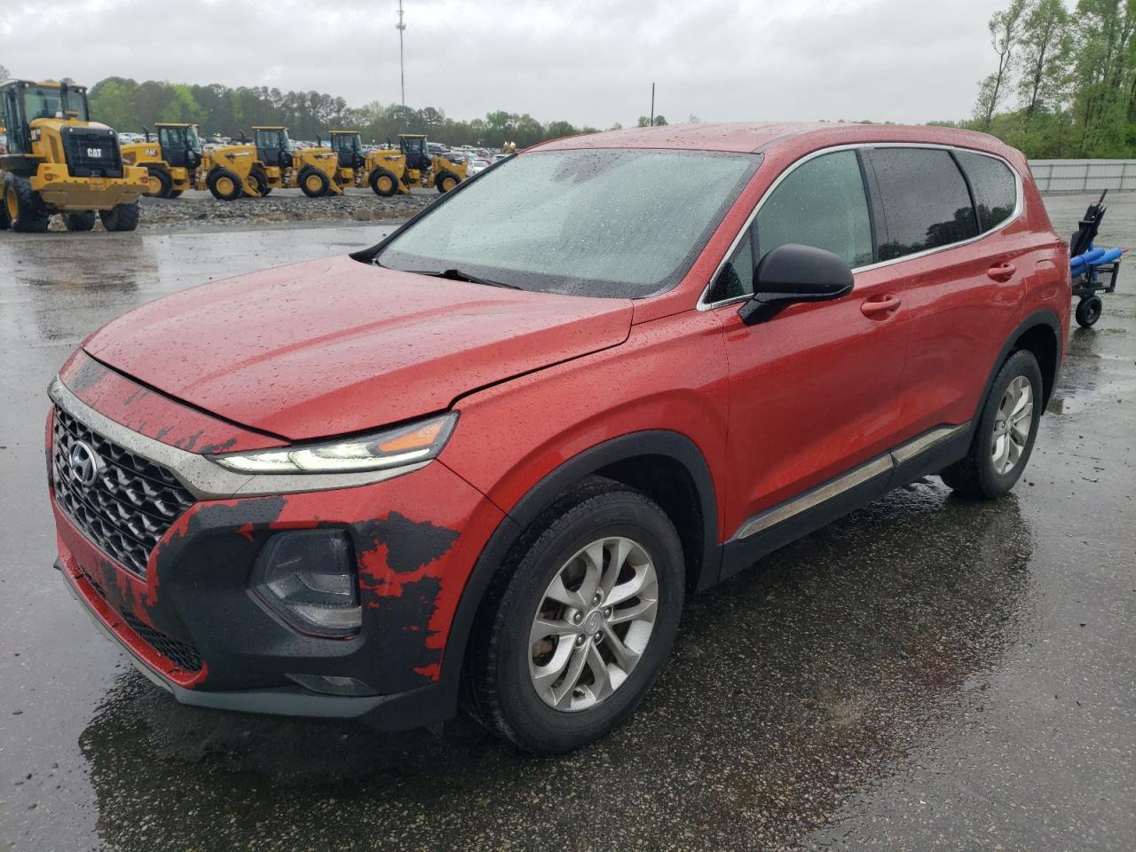 hyundai santa fe 2019 5nms3cad4kh006745