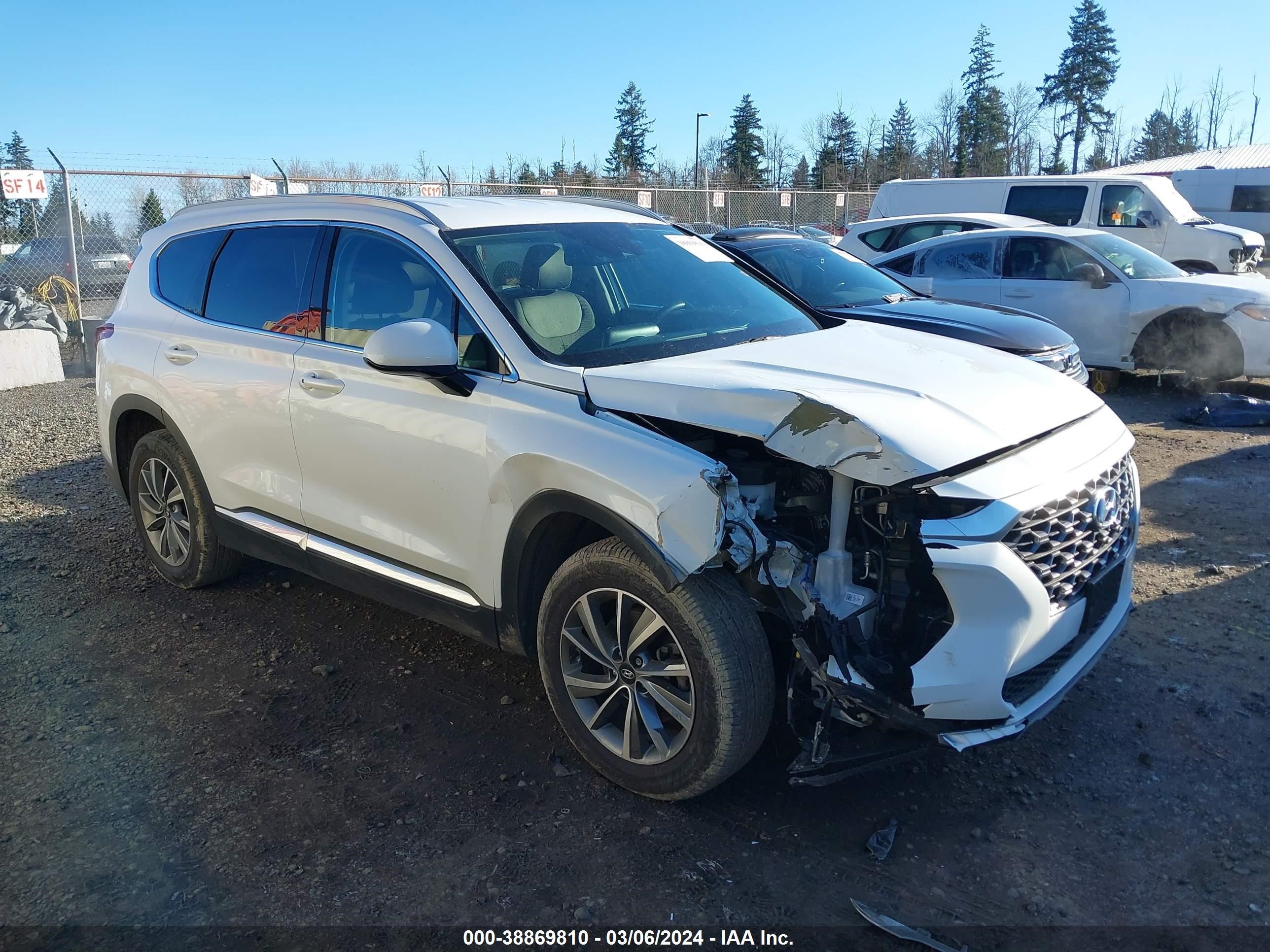 hyundai santa fe 2020 5nms3cad5lh164755