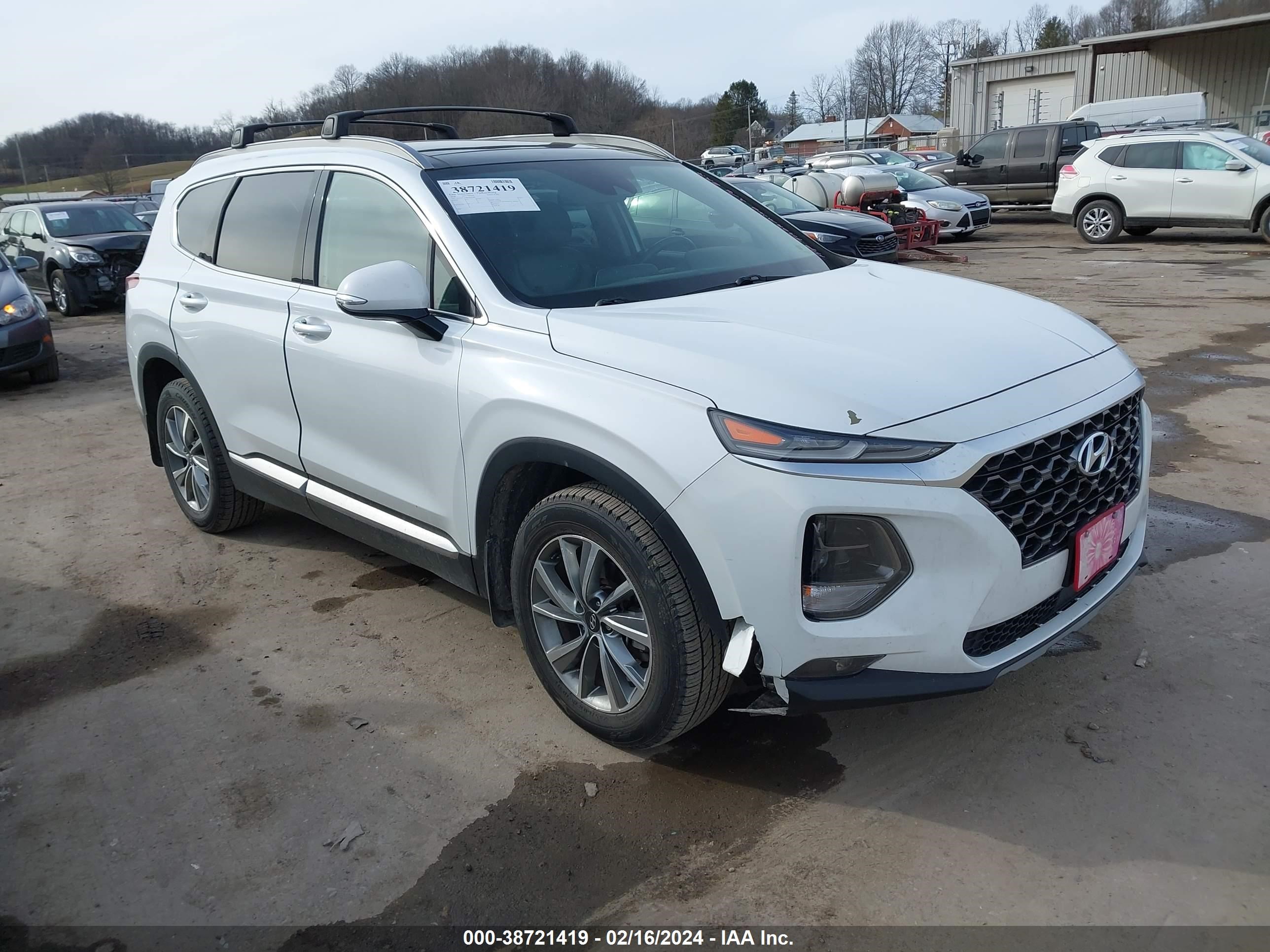 hyundai santa fe 2020 5nms3cad8lh165480