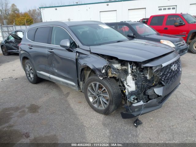 hyundai santa fe 2019 5nms3cad9kh029079