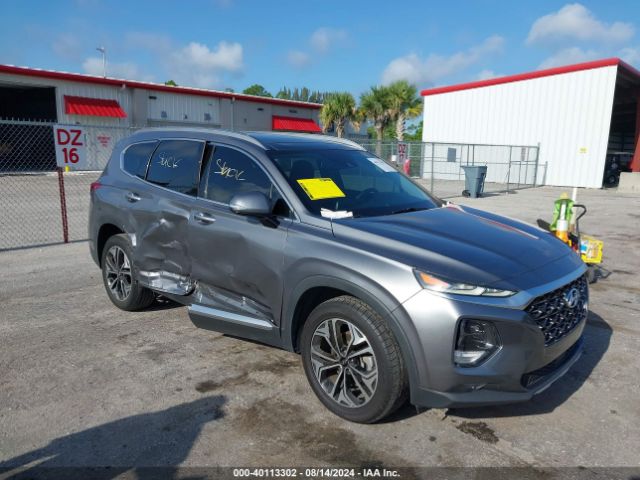 hyundai santa fe 2019 5nms53aa0kh055554