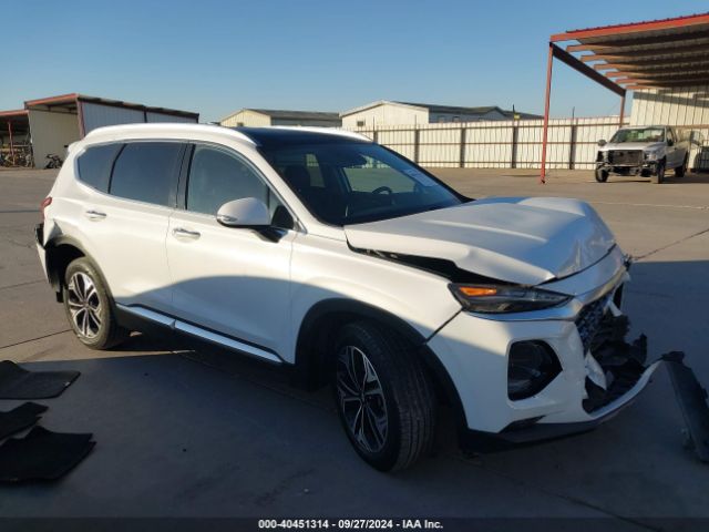 hyundai santa fe 2019 5nms53aa4kh053645