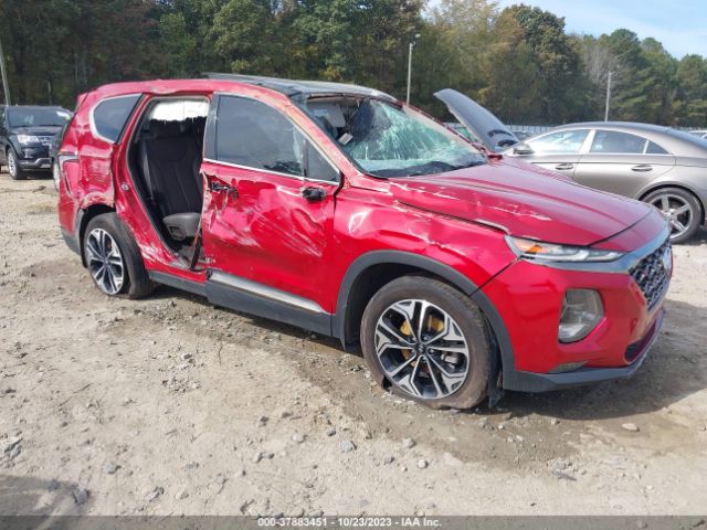 hyundai santa fe 2019 5nms53aa7kh118178