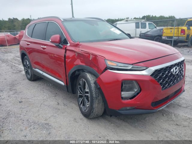 hyundai santa fe 2019 5nms53aa8kh033687