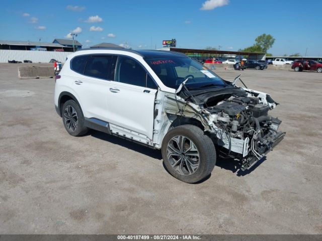 hyundai santa fe 2019 5nms53aaxkh104730