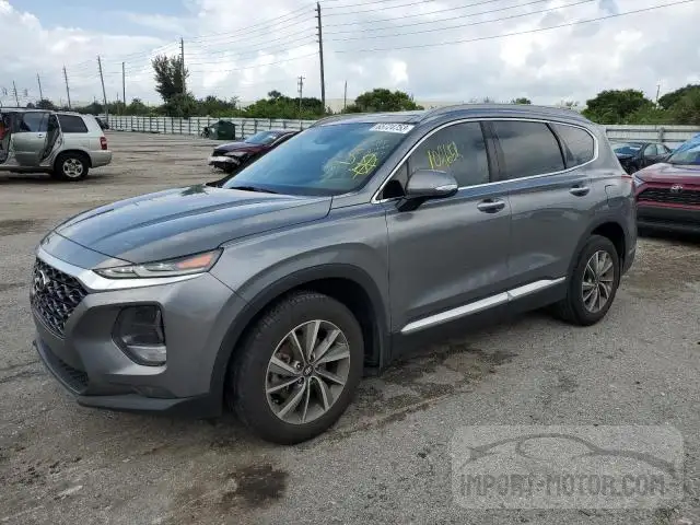 hyundai santa fe 2019 5nms53ad4kh048956