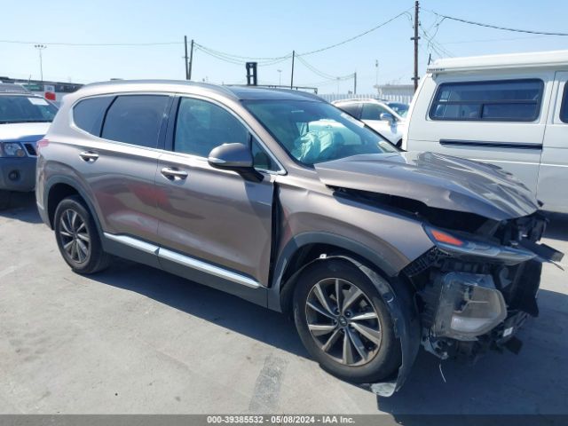 hyundai santa fe 2019 5nms53ad4kh067491