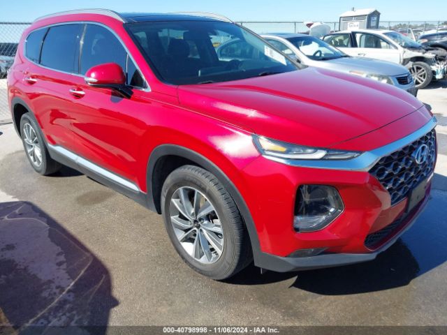 hyundai santa fe 2019 5nms53ad4kh108959