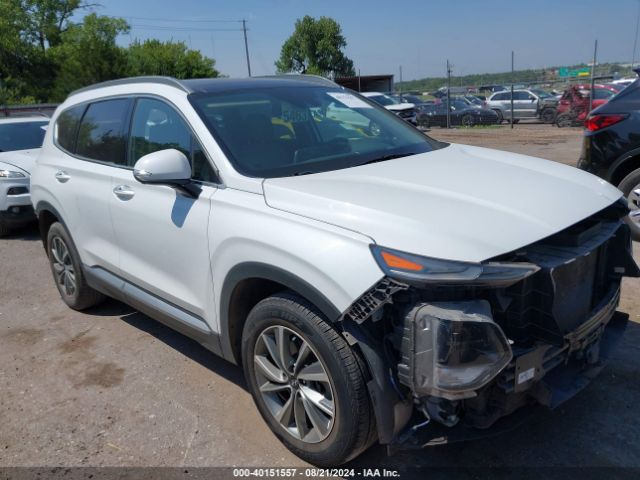 hyundai santa fe 2019 5nms53ad8kh036650