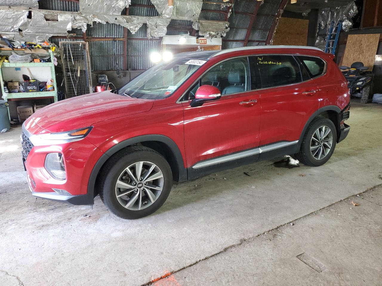 hyundai santa fe 2019 5nms5cad9kh068460