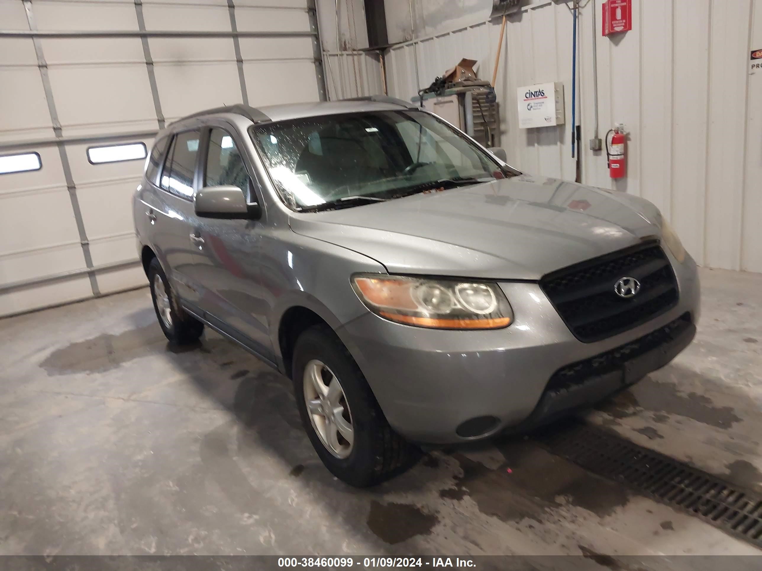 hyundai santa fe 2008 5nmsg13d08h215849