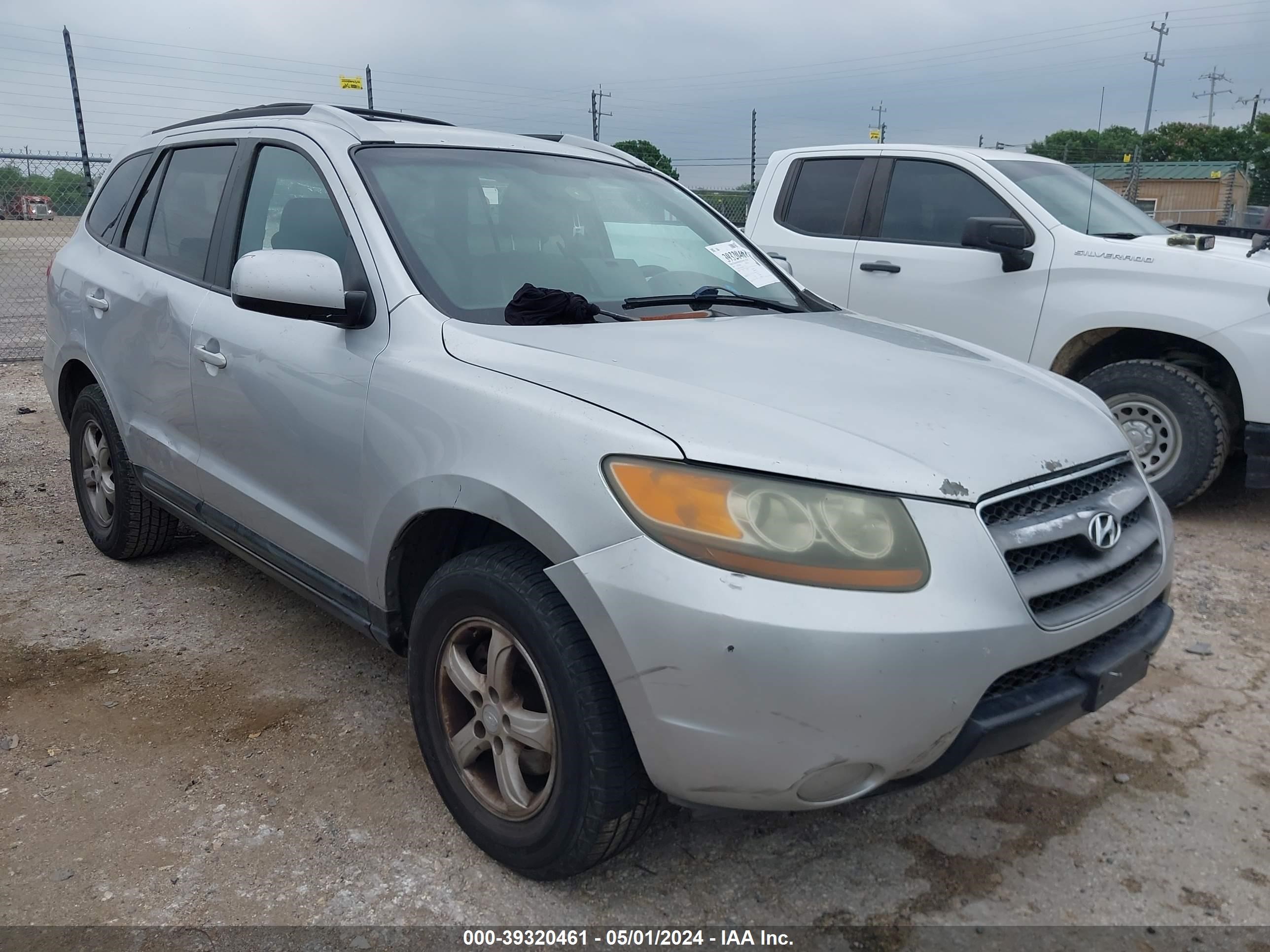 hyundai santa fe 2007 5nmsg13d17h052000