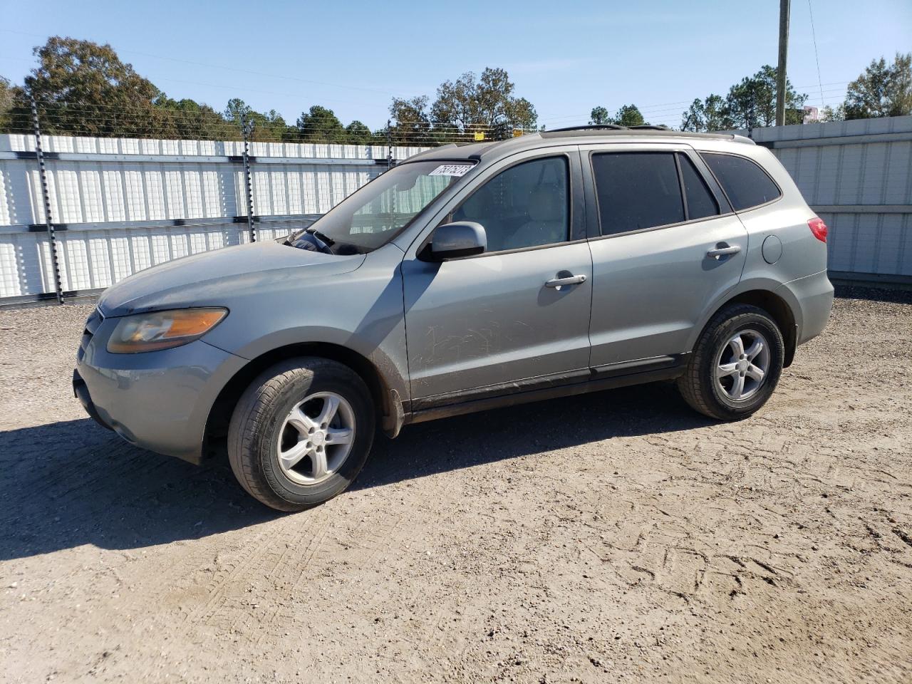 hyundai santa fe 2007 5nmsg13d17h100336